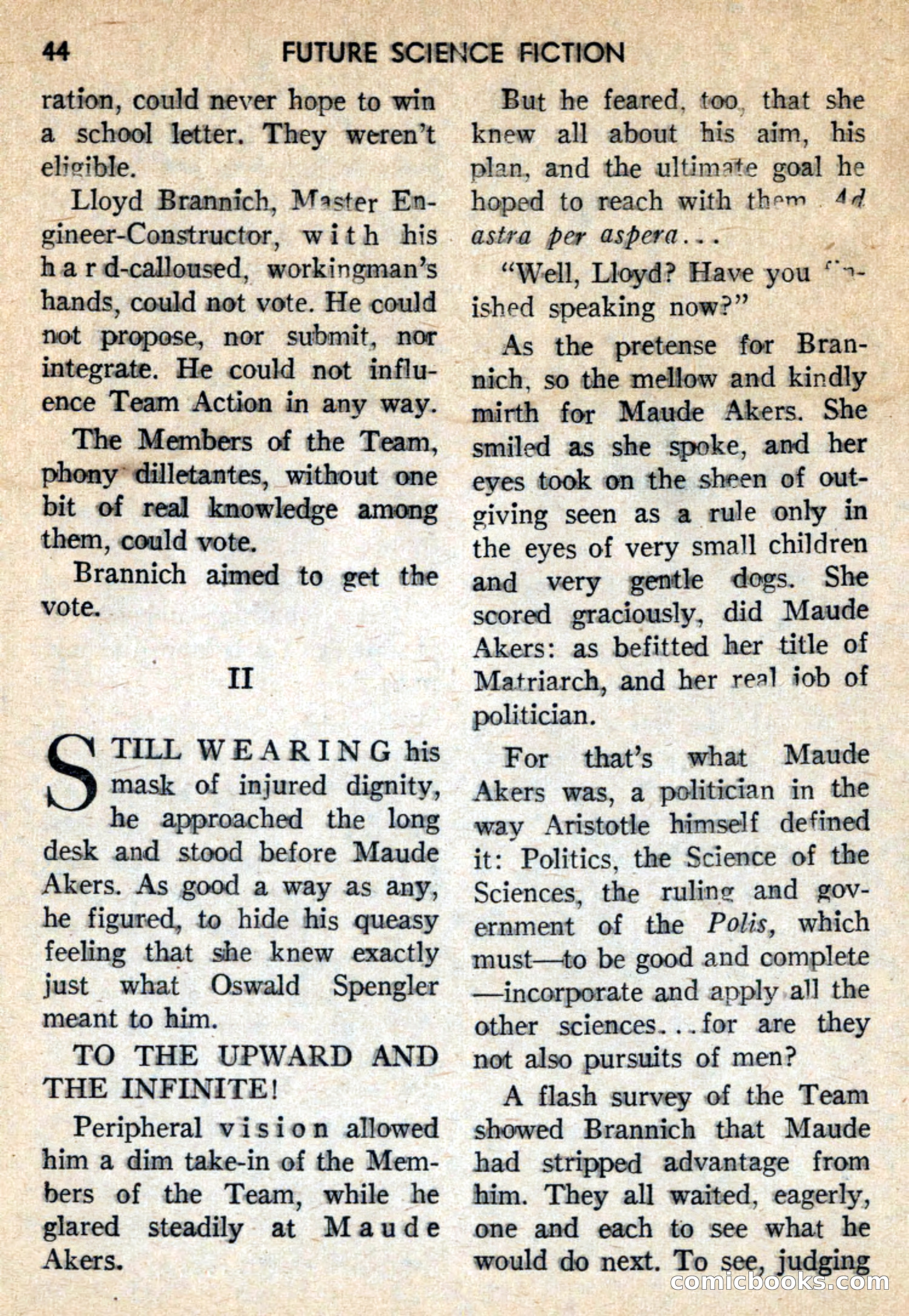 Future Science Fiction, October 1959 — page 44 of 132