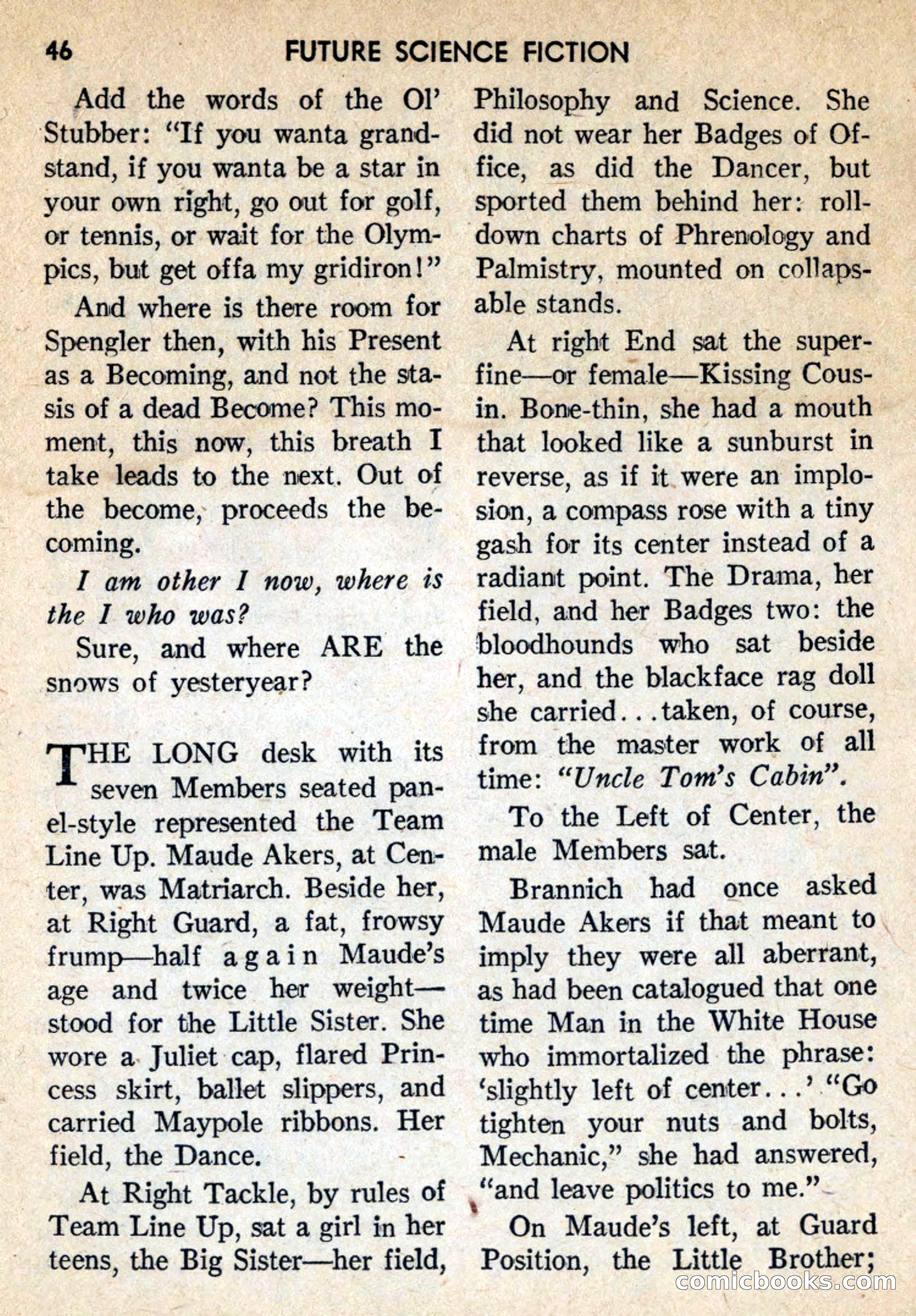 Future Science Fiction, October 1959 — page 46 of 132