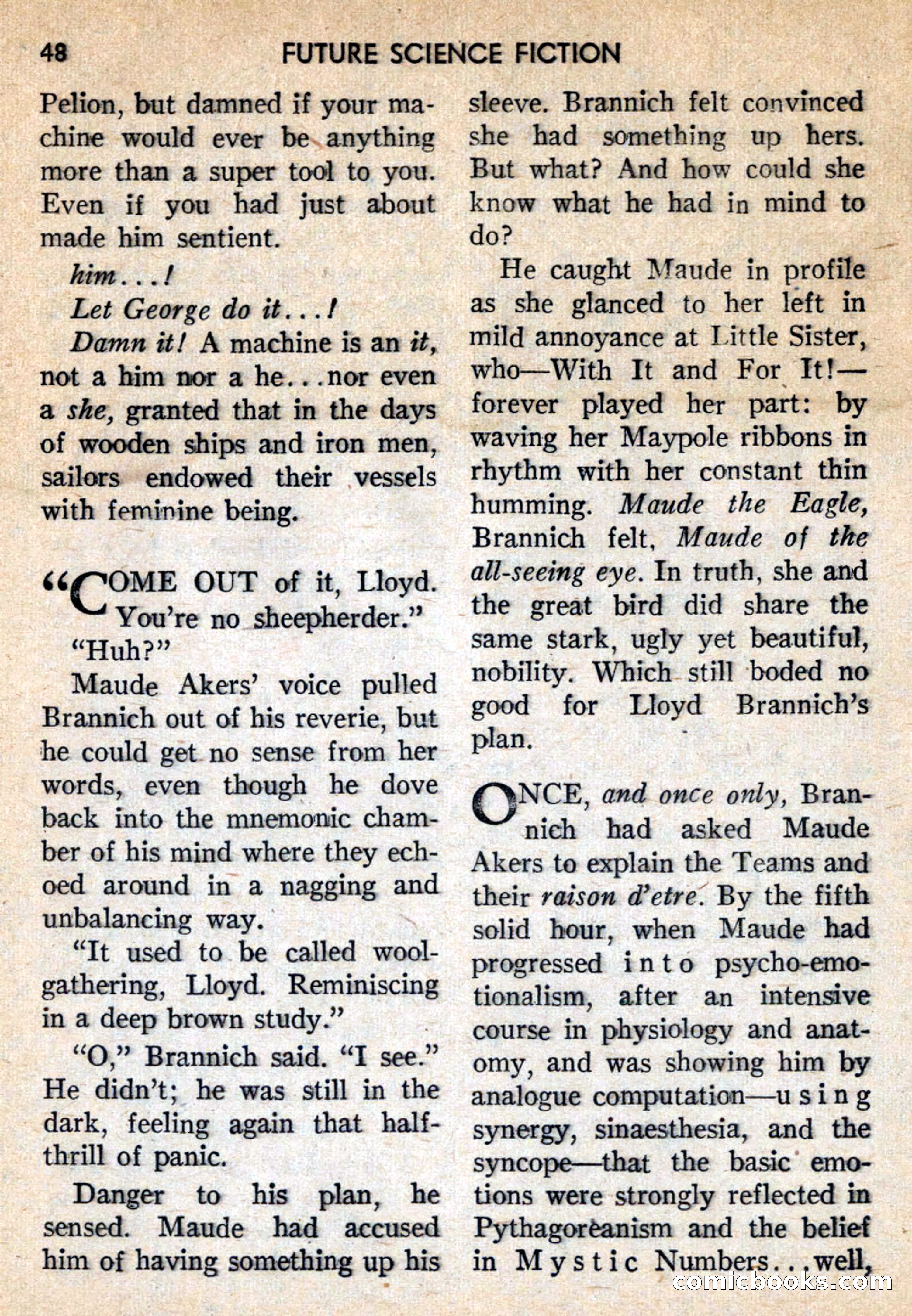 Future Science Fiction, October 1959 — page 48 of 132