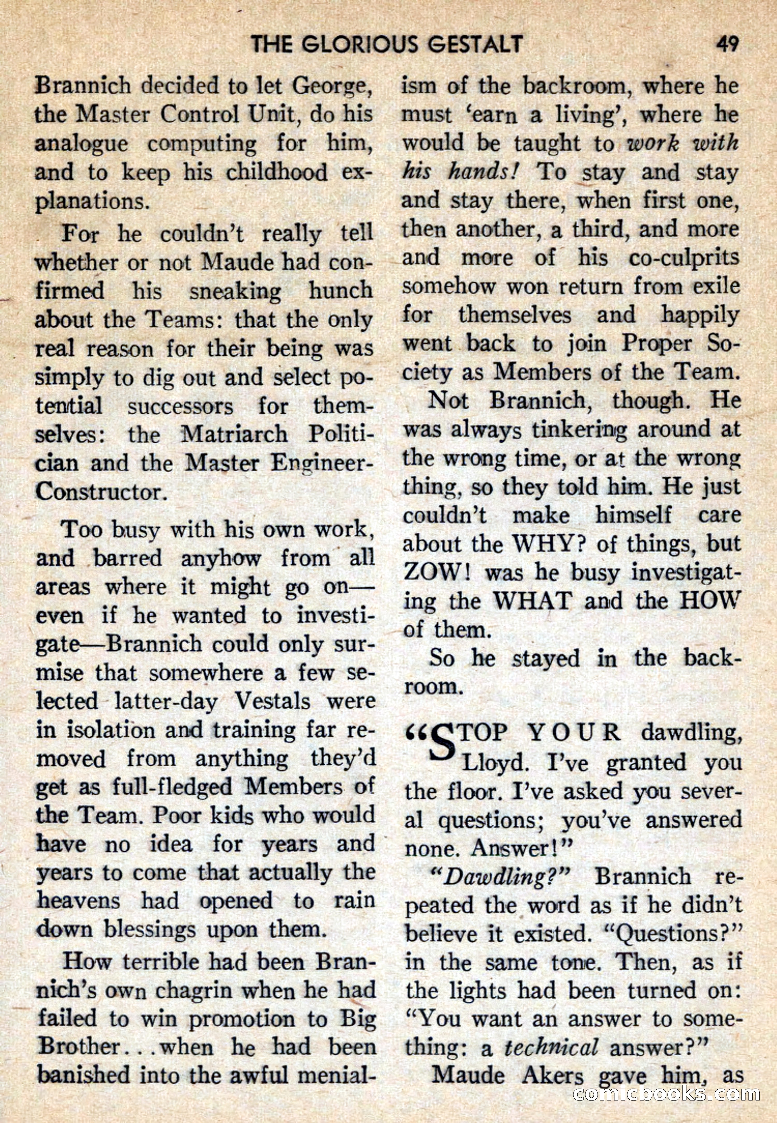 Future Science Fiction, October 1959 — page 49 of 132