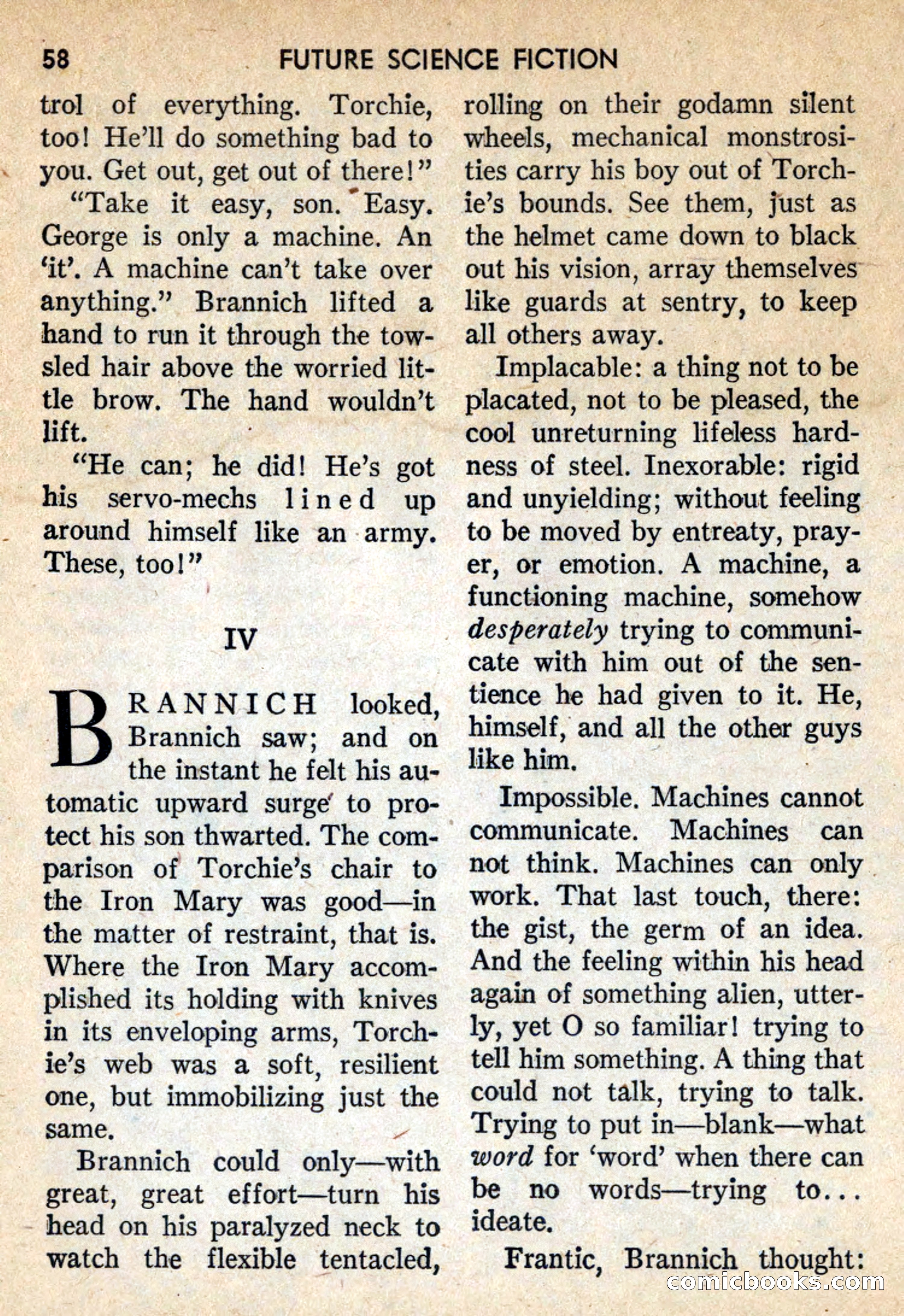 Future Science Fiction, October 1959 — page 58 of 132