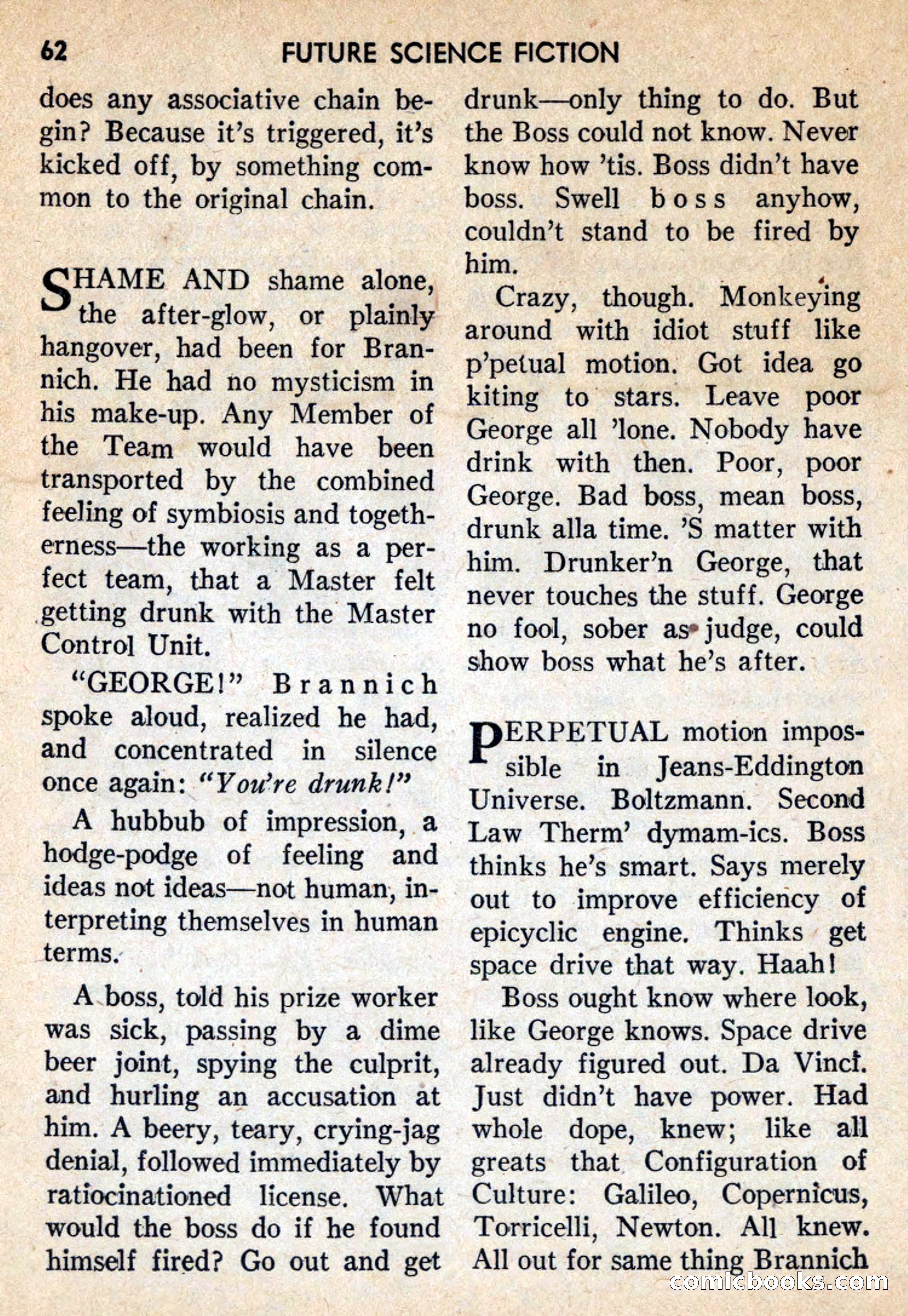 Future Science Fiction, October 1959 — page 62 of 132