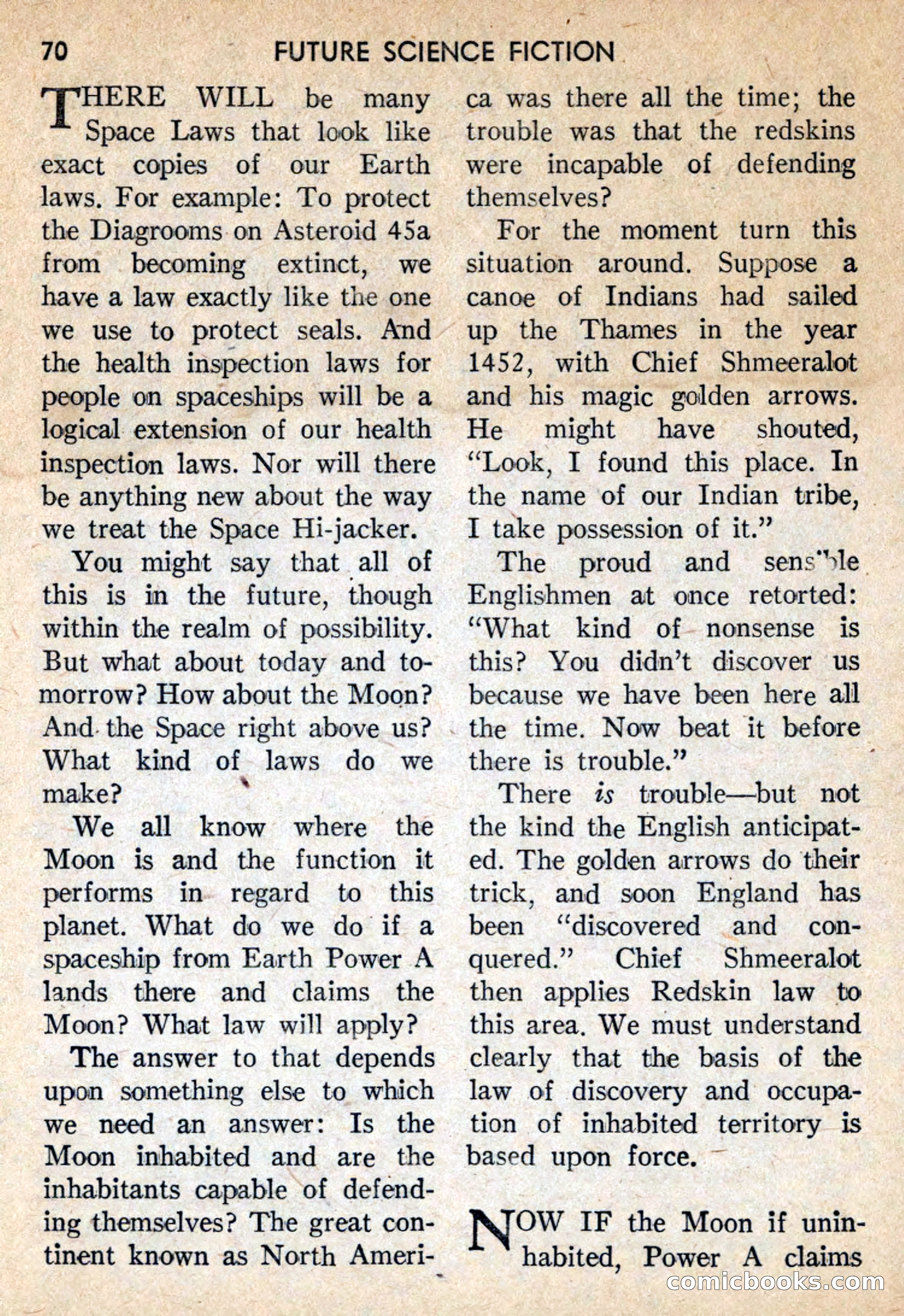 Future Science Fiction, October 1959 — page 70 of 132