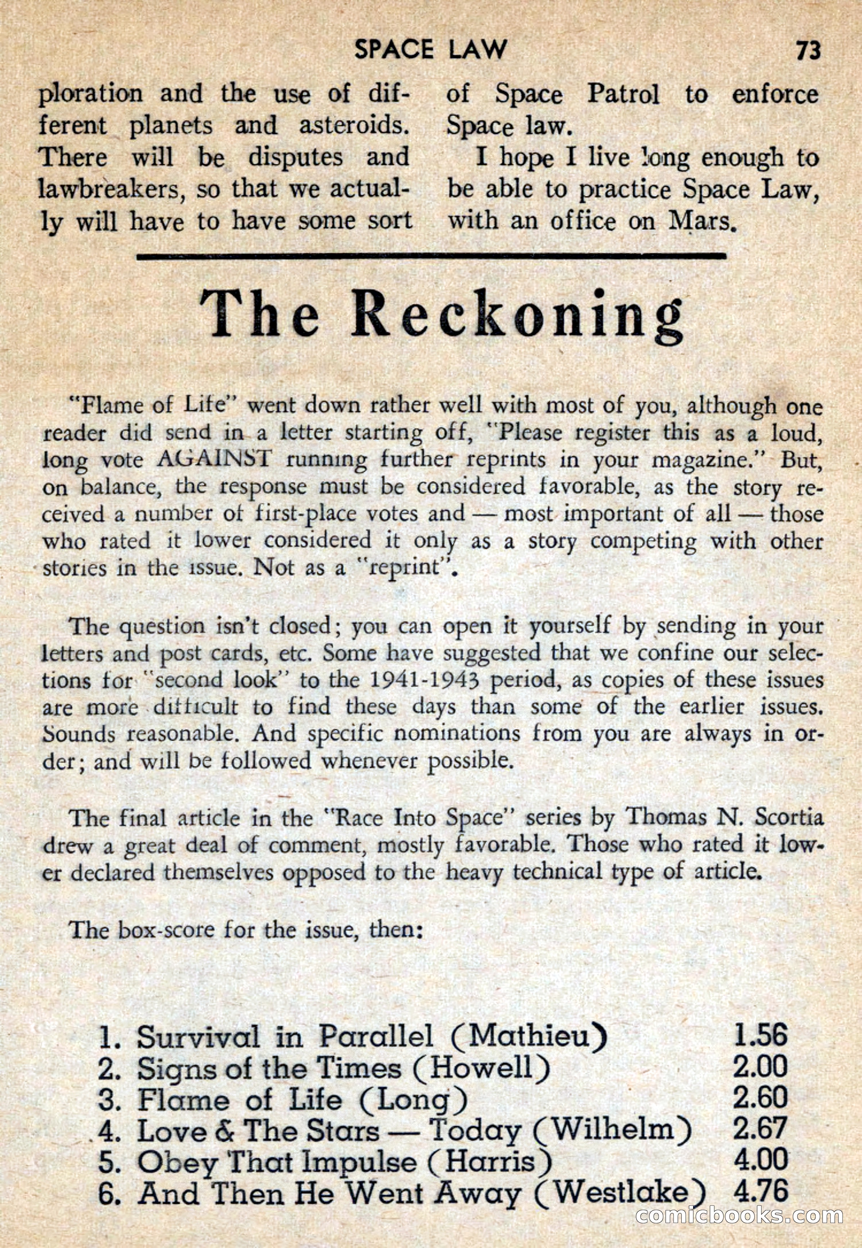 Future Science Fiction, October 1959 — page 73 of 132