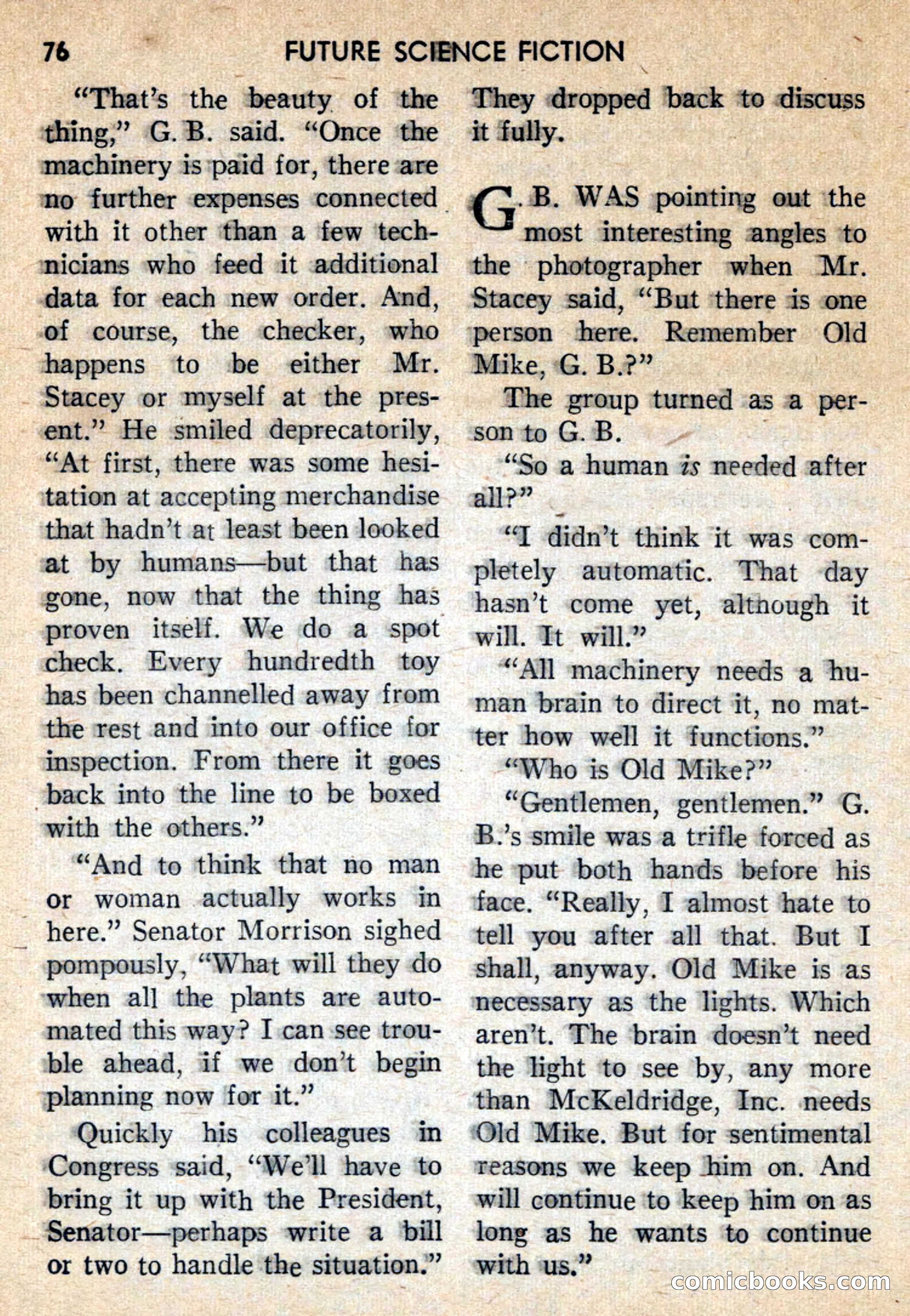 Future Science Fiction, October 1959 — page 76 of 132