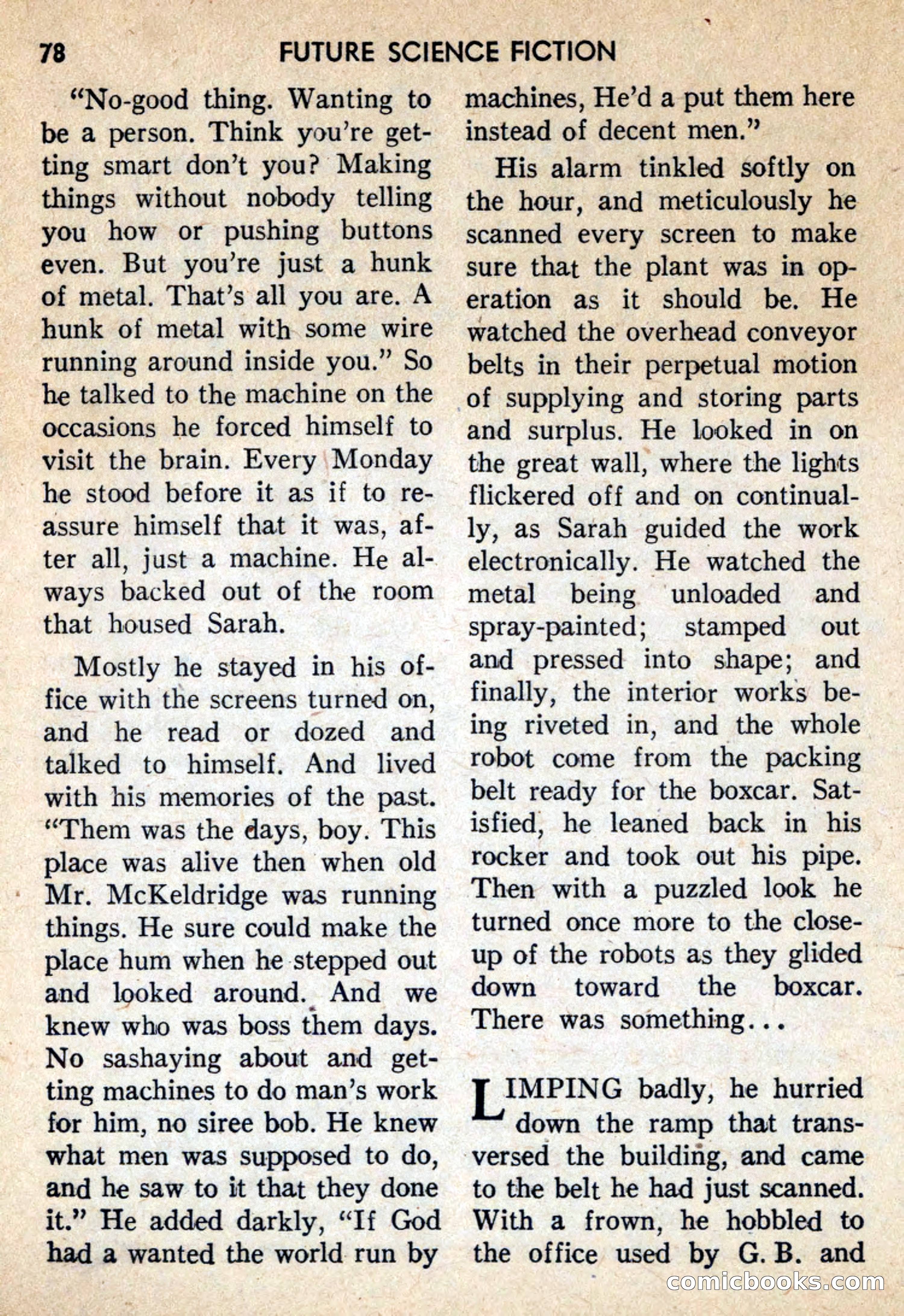 Future Science Fiction, October 1959 — page 78 of 132