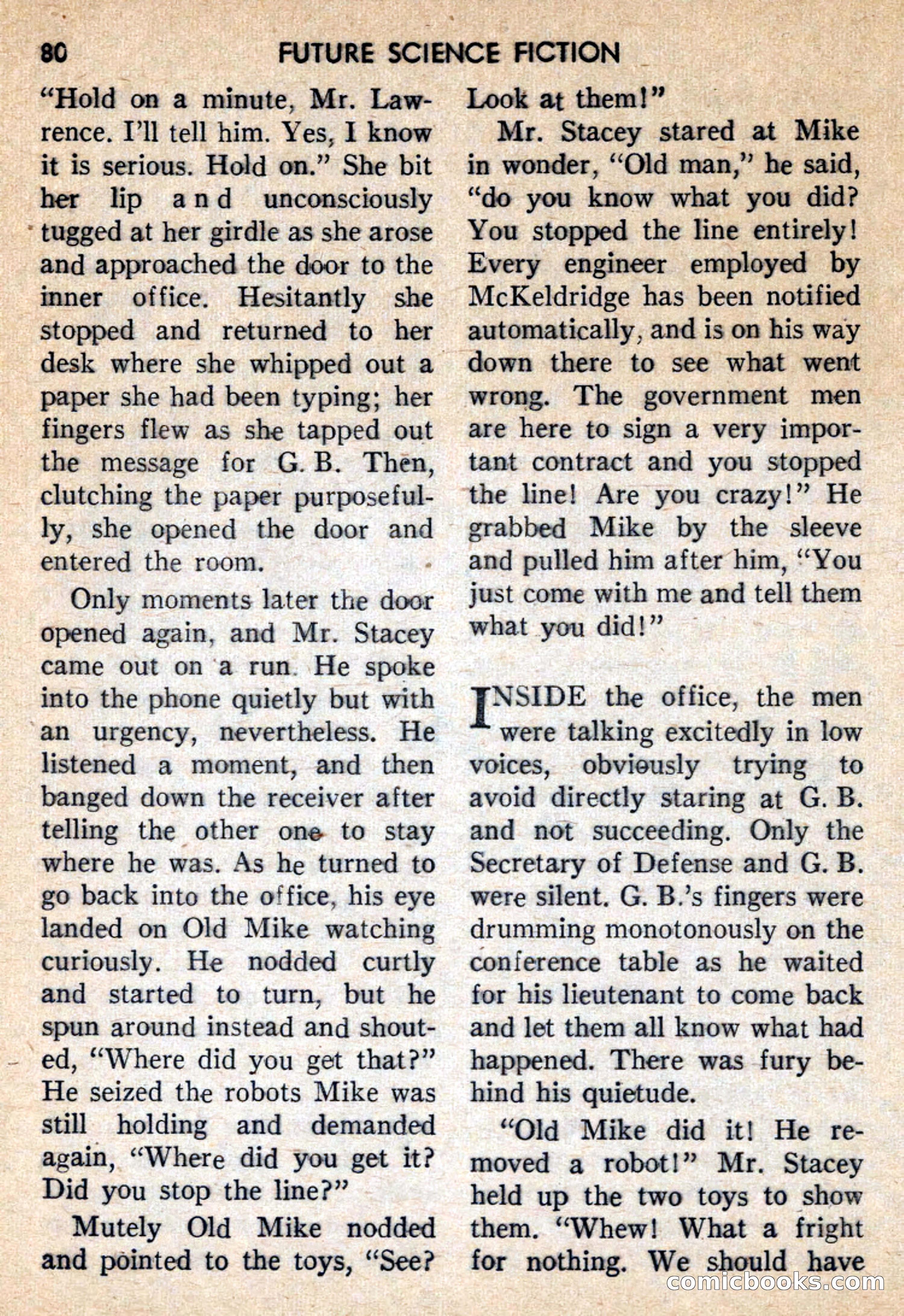 Future Science Fiction, October 1959 — page 80 of 132