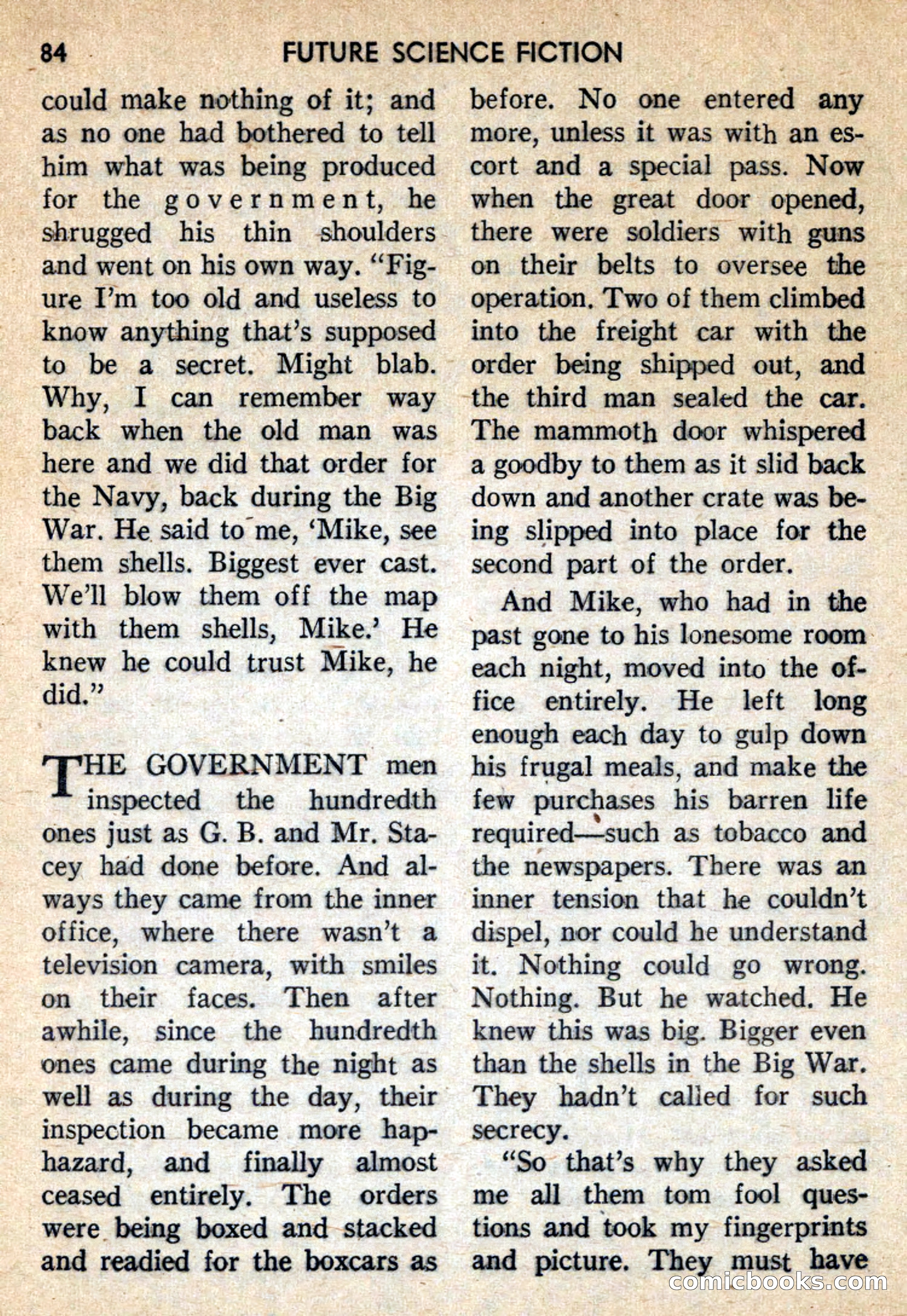 Future Science Fiction, October 1959 — page 84 of 132