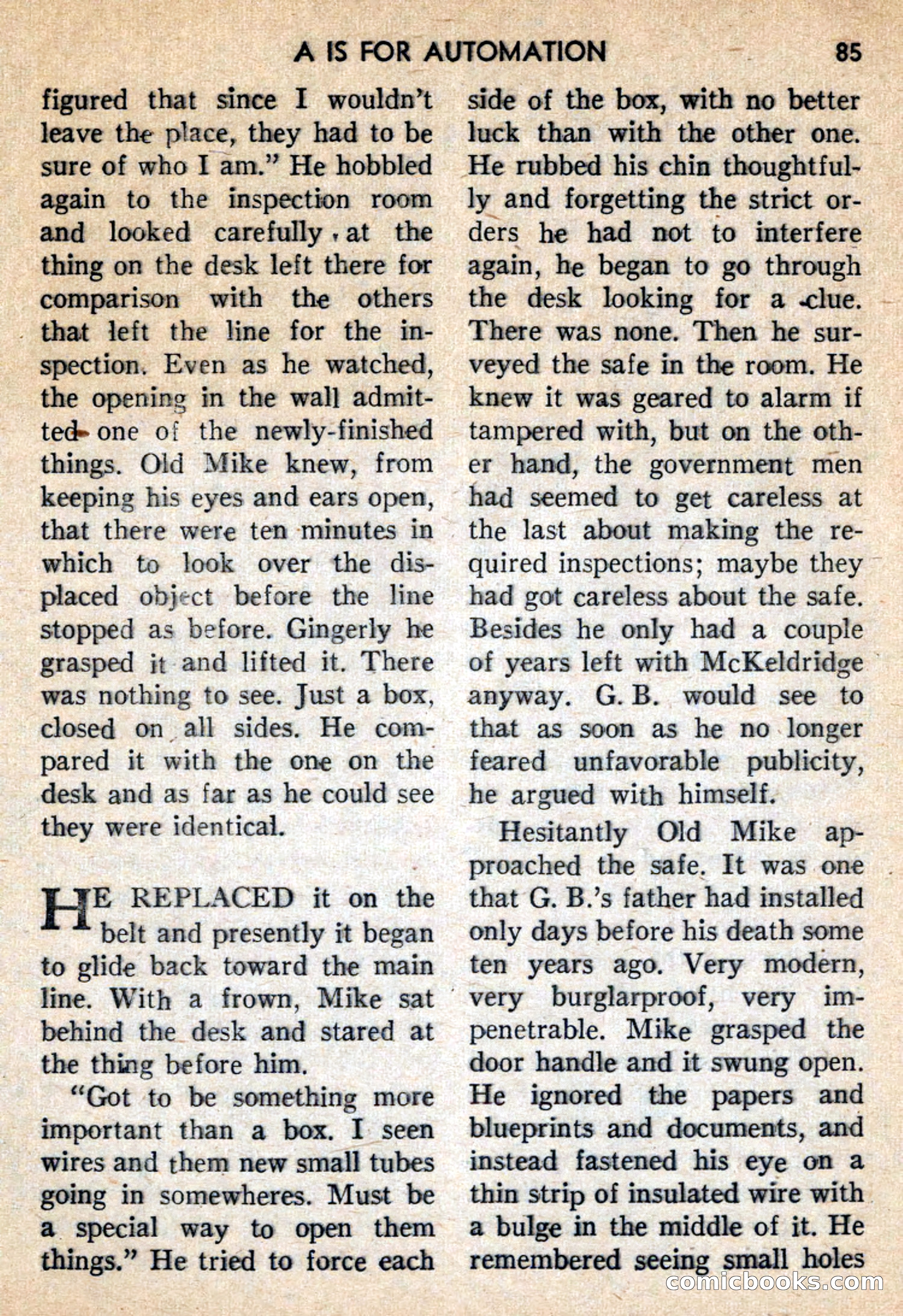 Future Science Fiction, October 1959 — page 85 of 132
