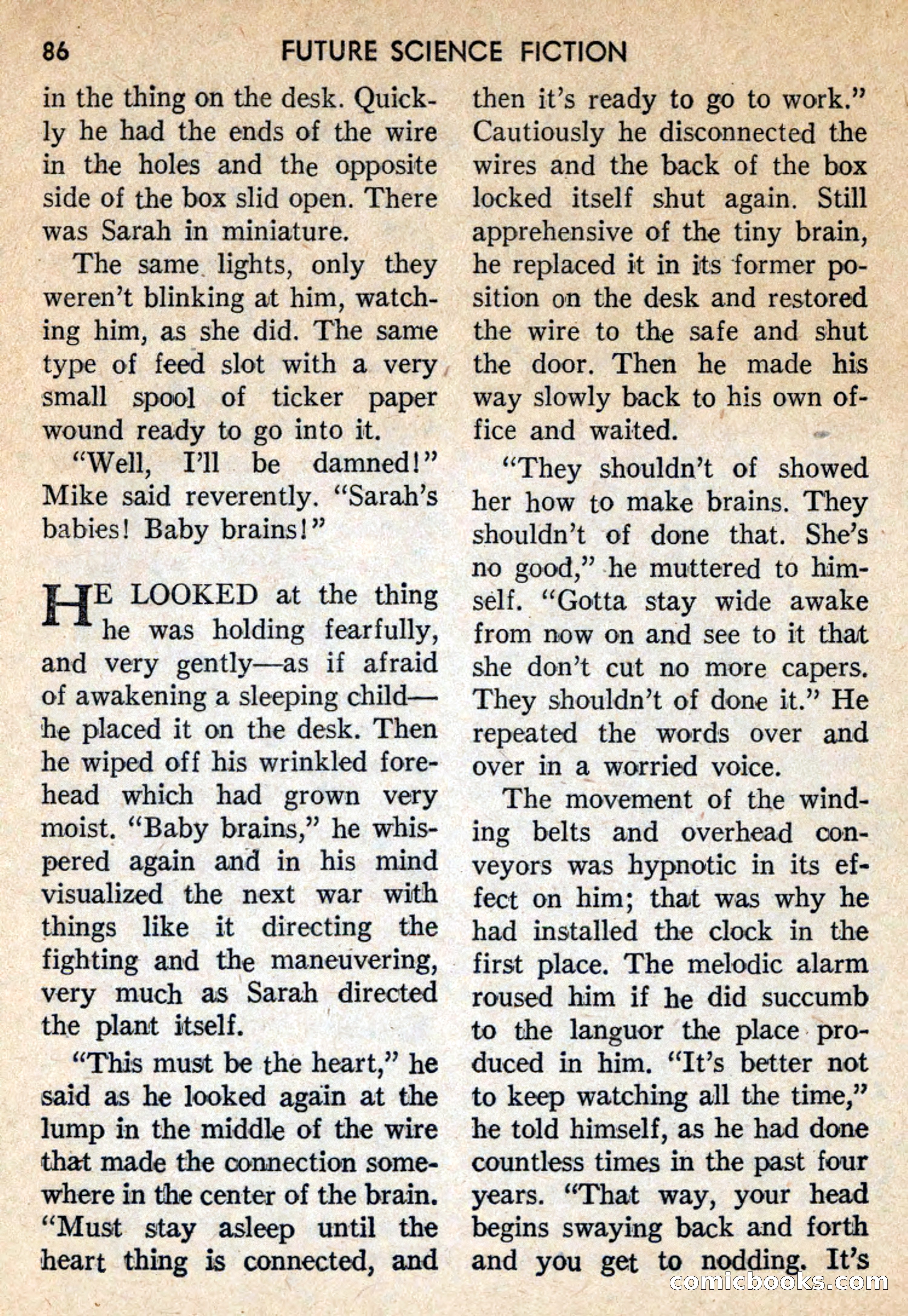 Future Science Fiction, October 1959 — page 86 of 132