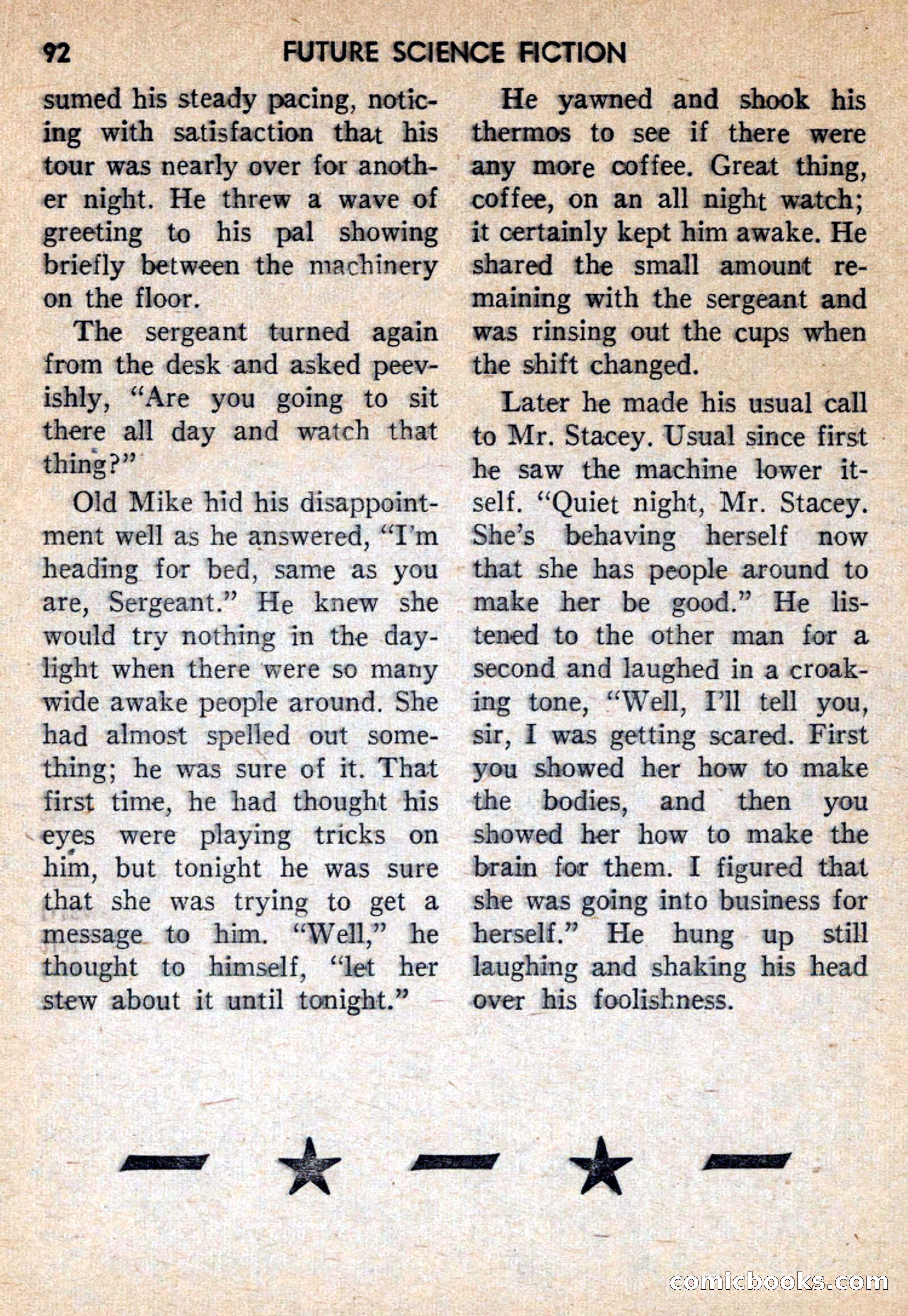 Future Science Fiction, October 1959 — page 92 of 132