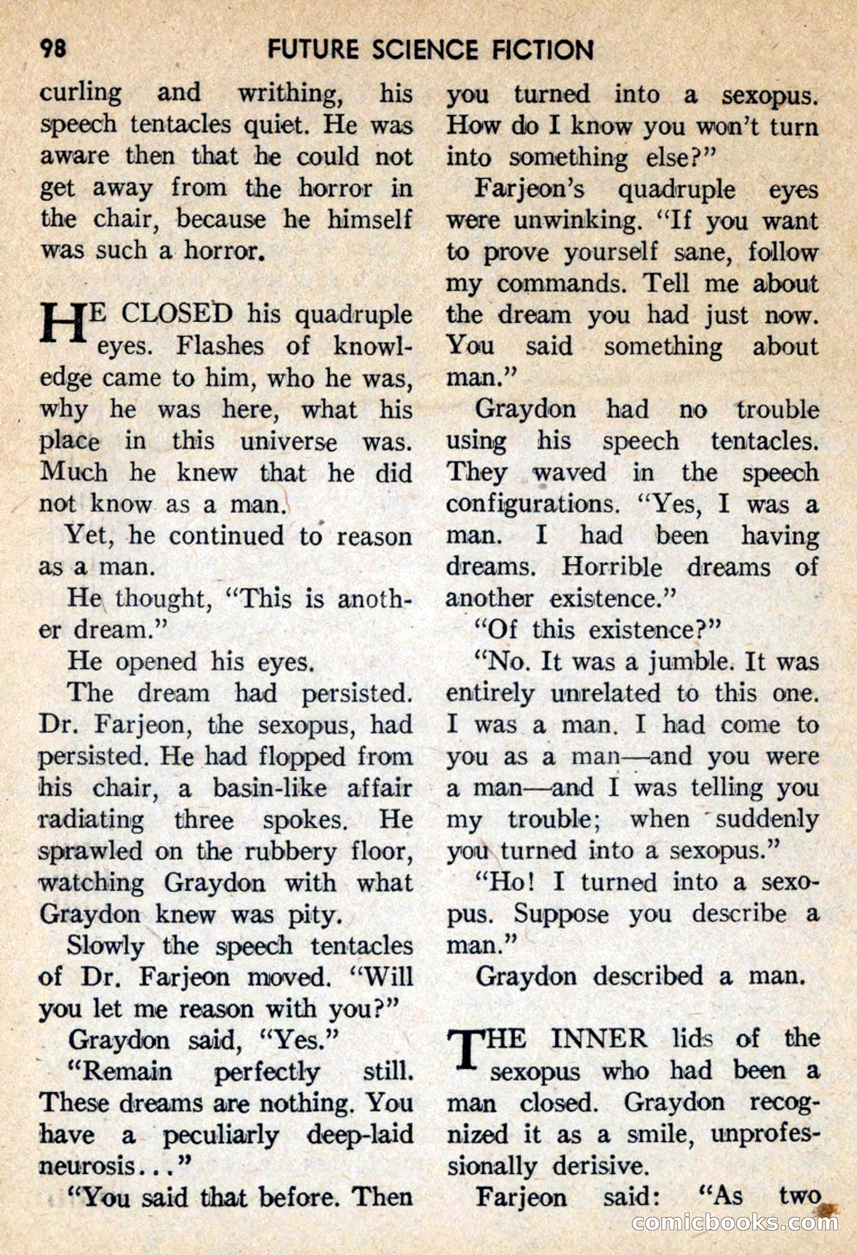 Future Science Fiction, October 1959 — page 98 of 132