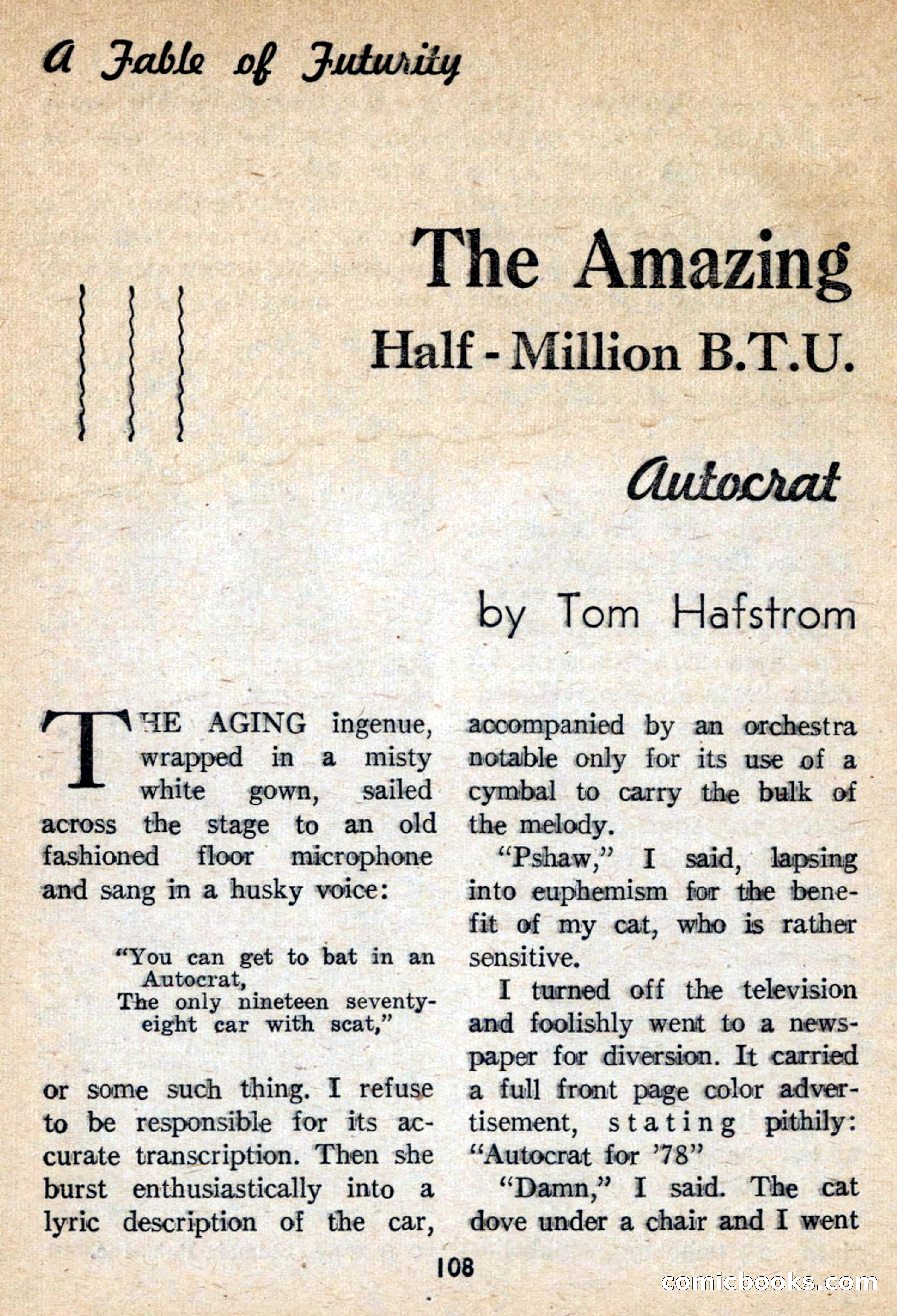 Future Science Fiction, October 1959 — page 108 of 132