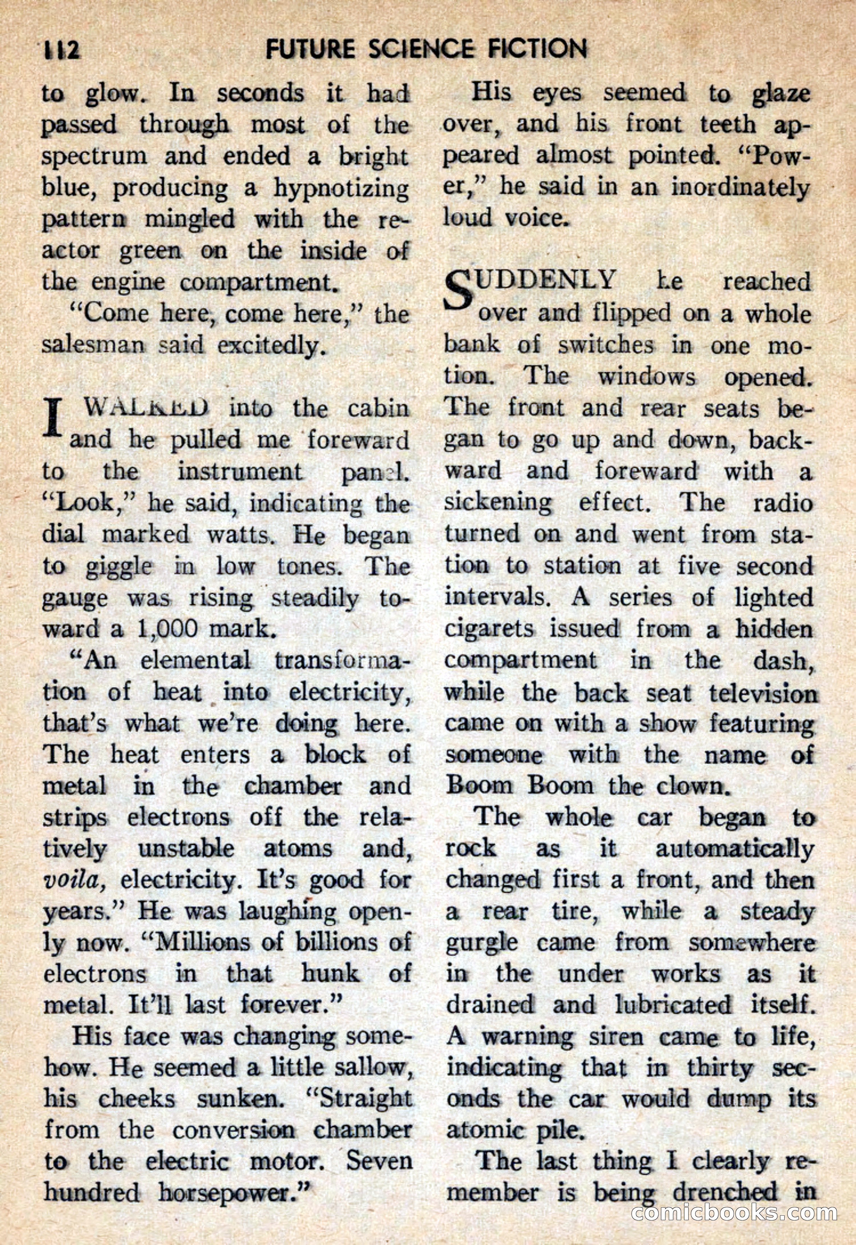 Future Science Fiction, October 1959 — page 112 of 132