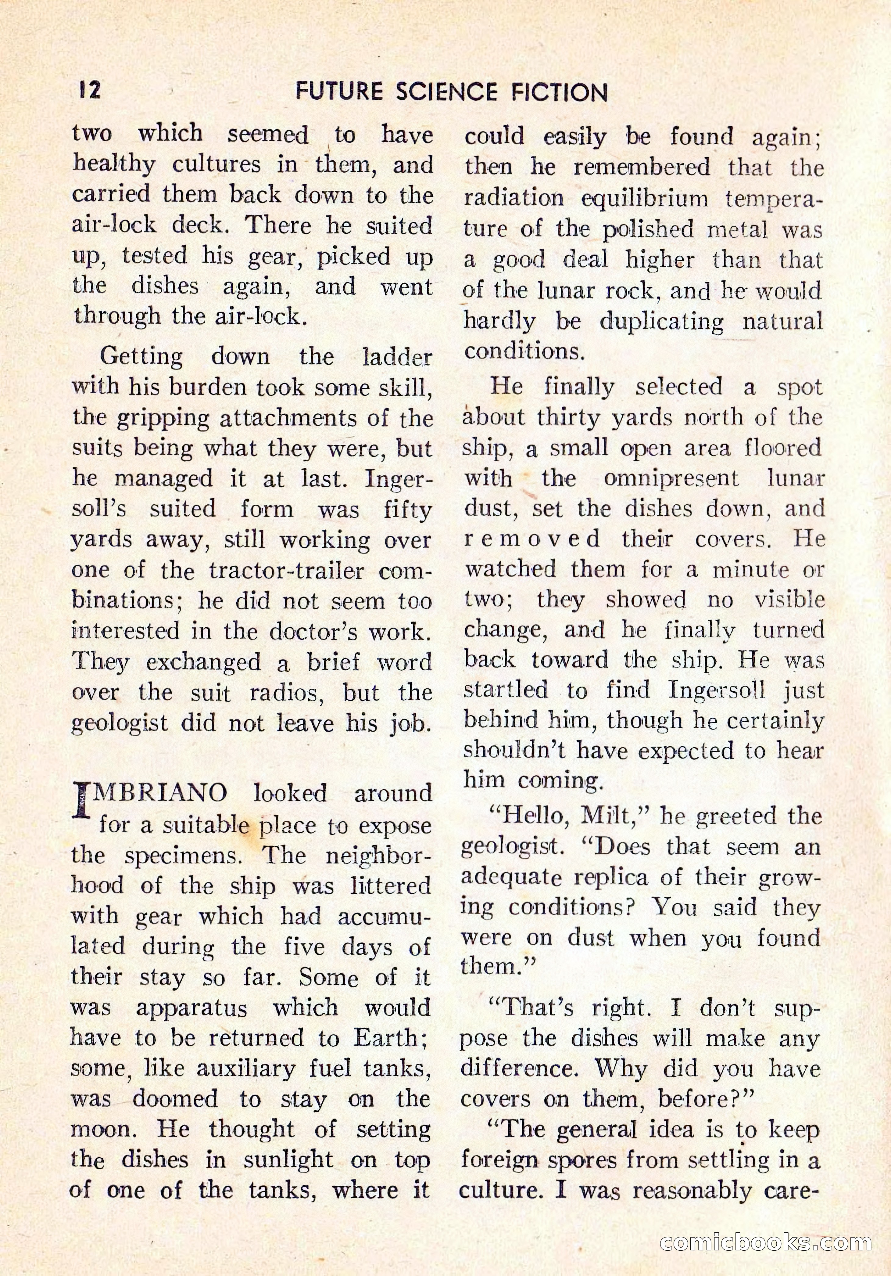 Future Science Fiction #47 — page 13 of 133