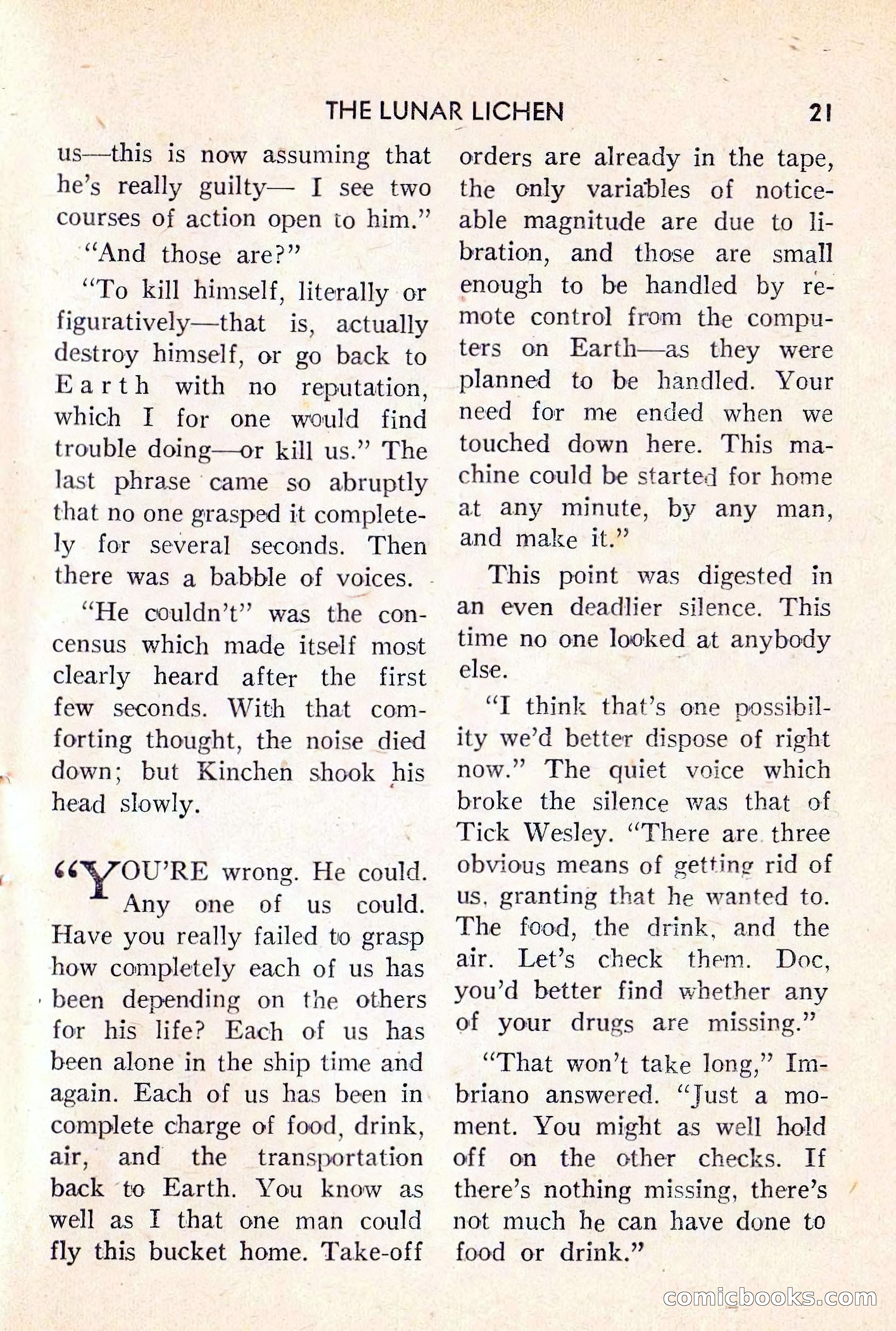 Future Science Fiction #47 — page 22 of 133