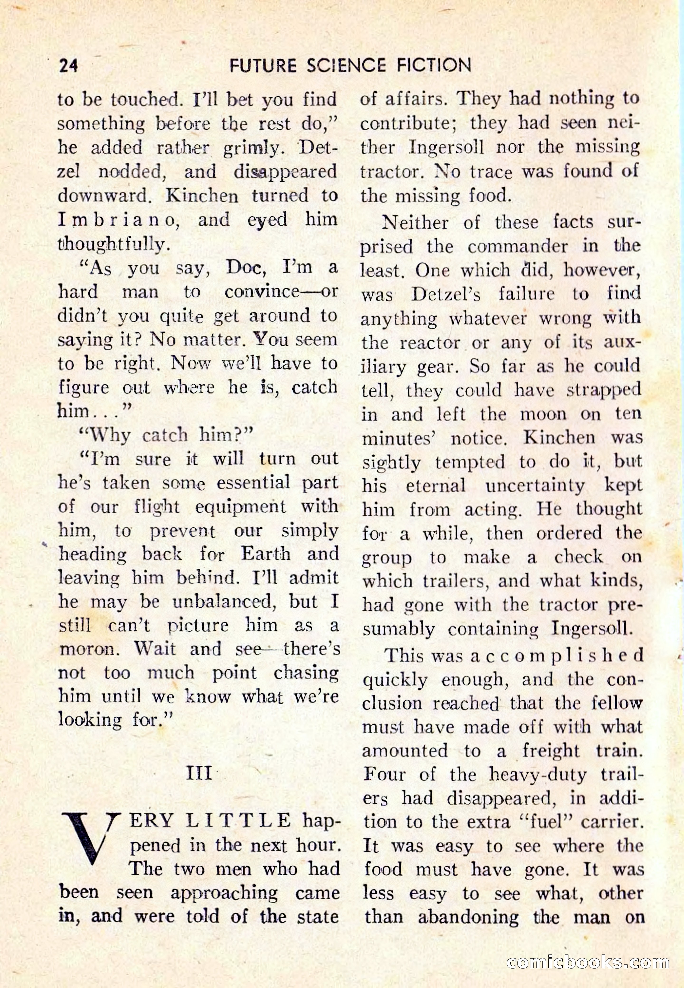 Future Science Fiction #47 — page 25 of 133