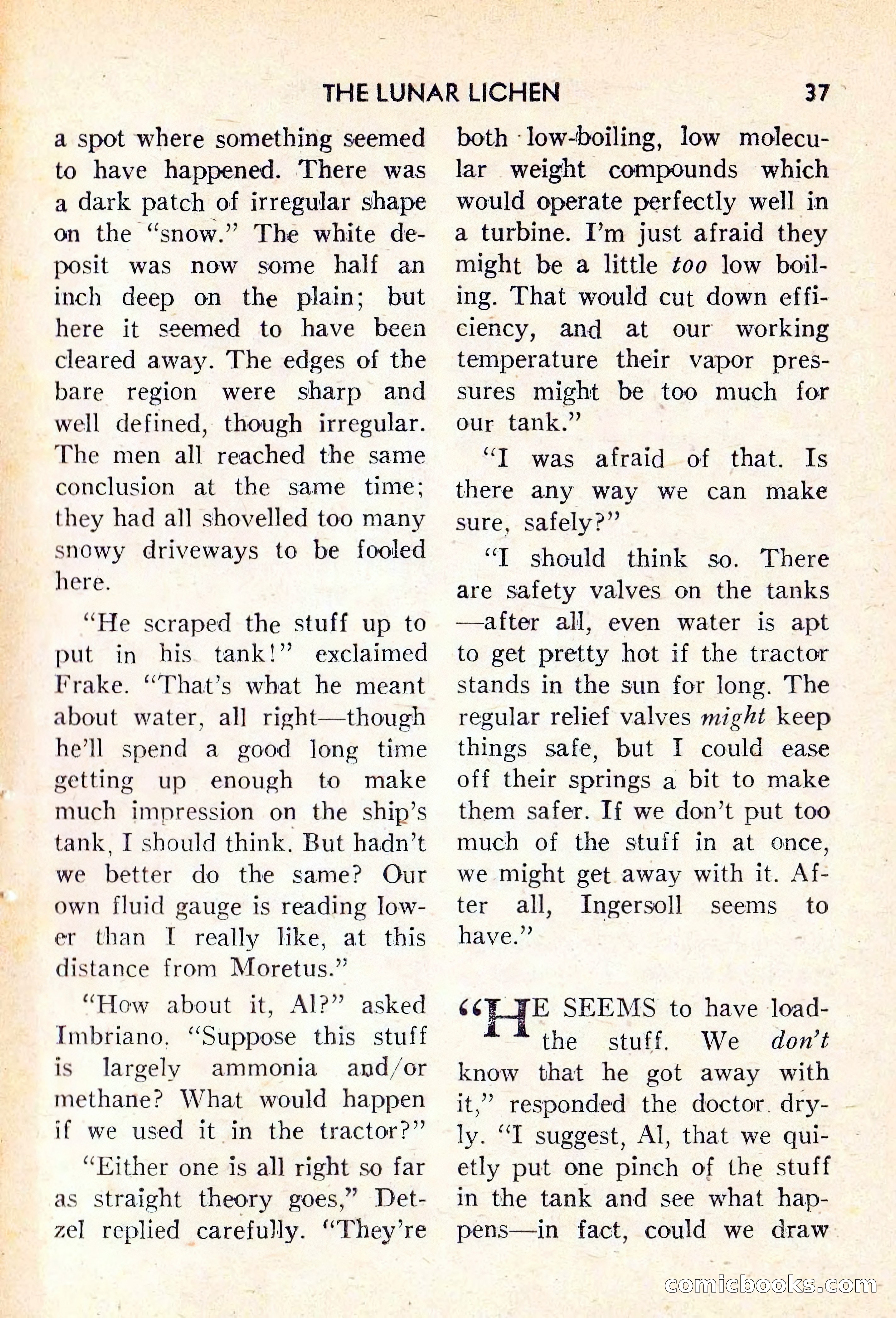 Future Science Fiction #47 — page 38 of 133