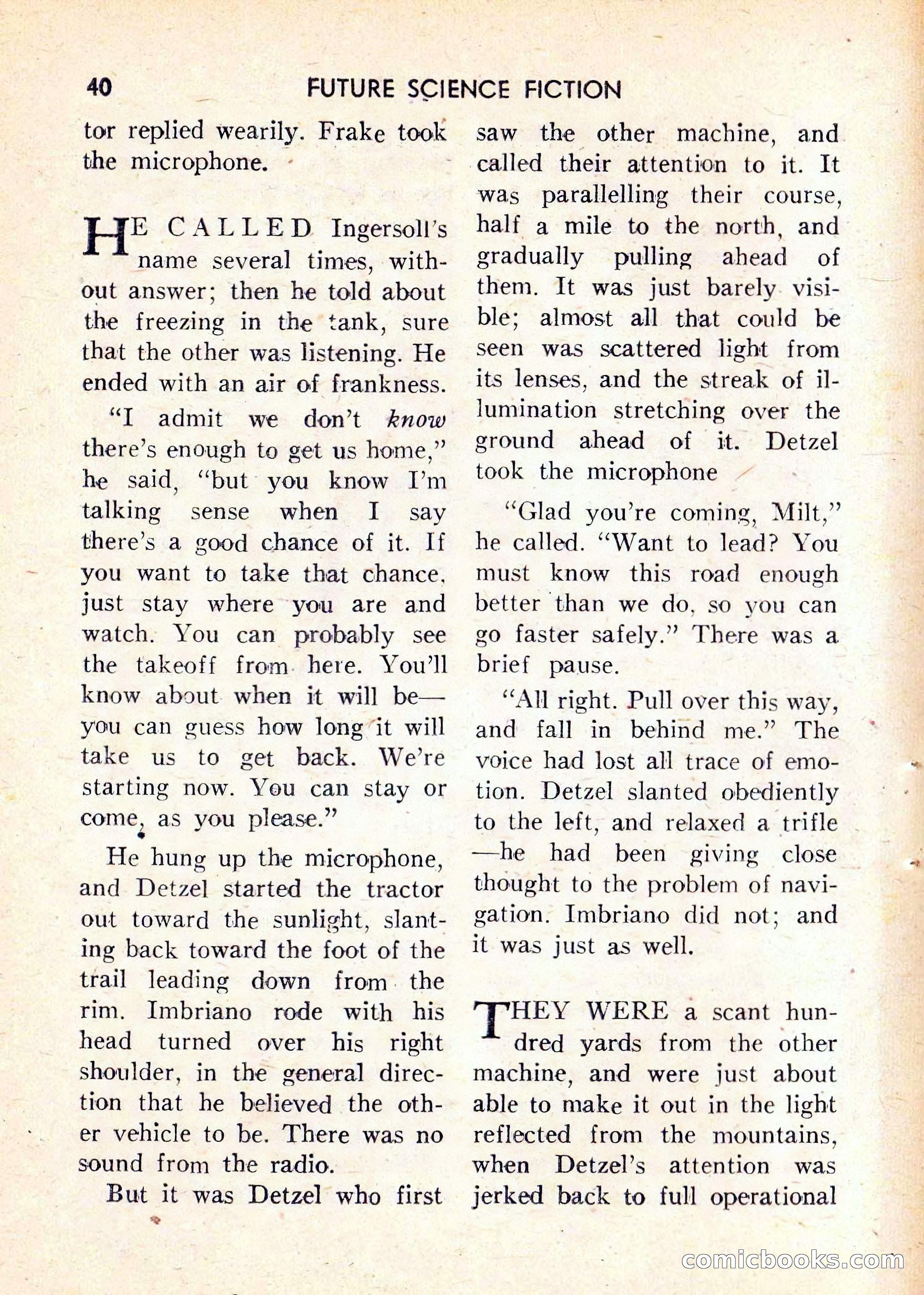 Future Science Fiction #47 — page 41 of 133