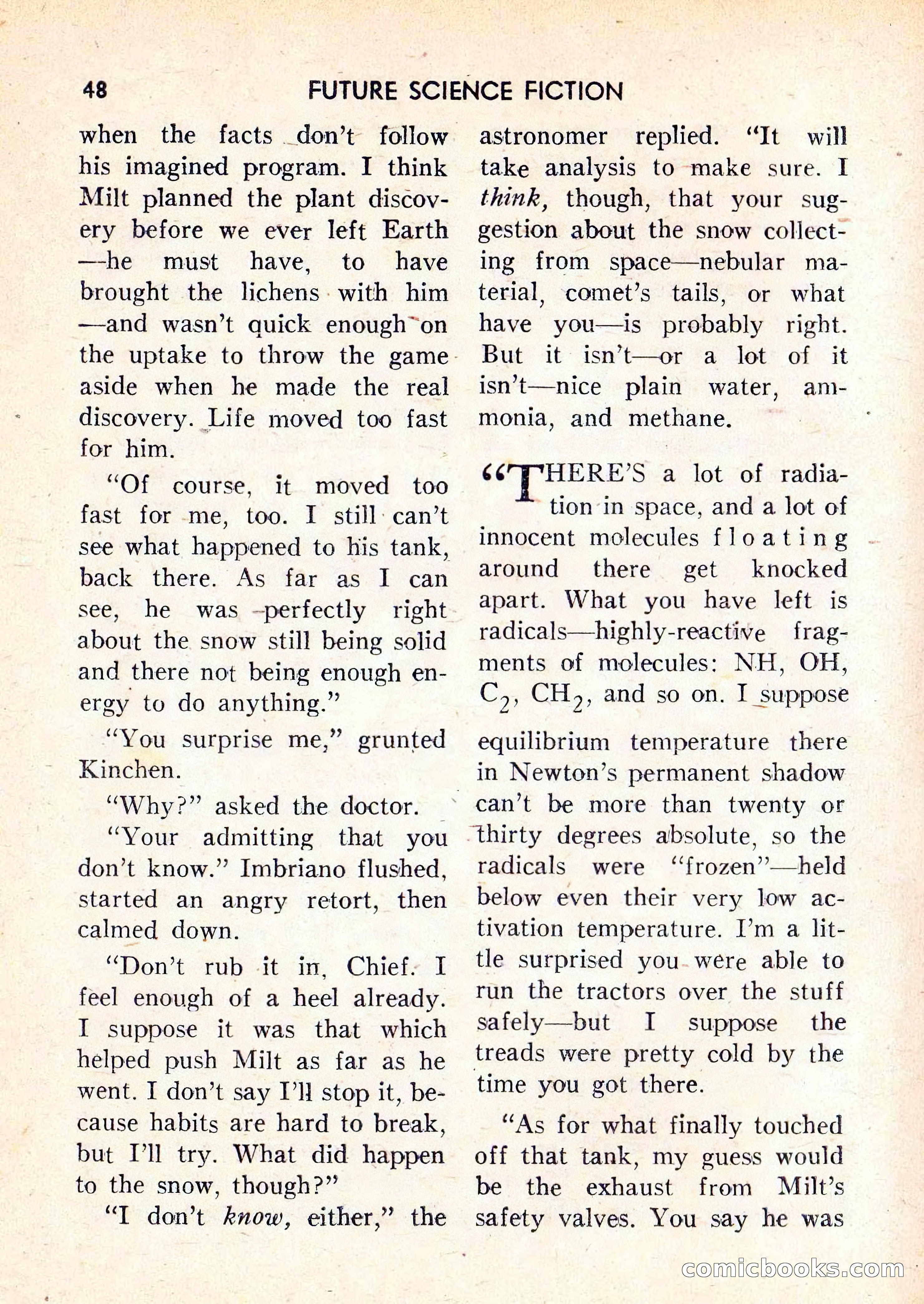 Future Science Fiction #47 — page 49 of 133