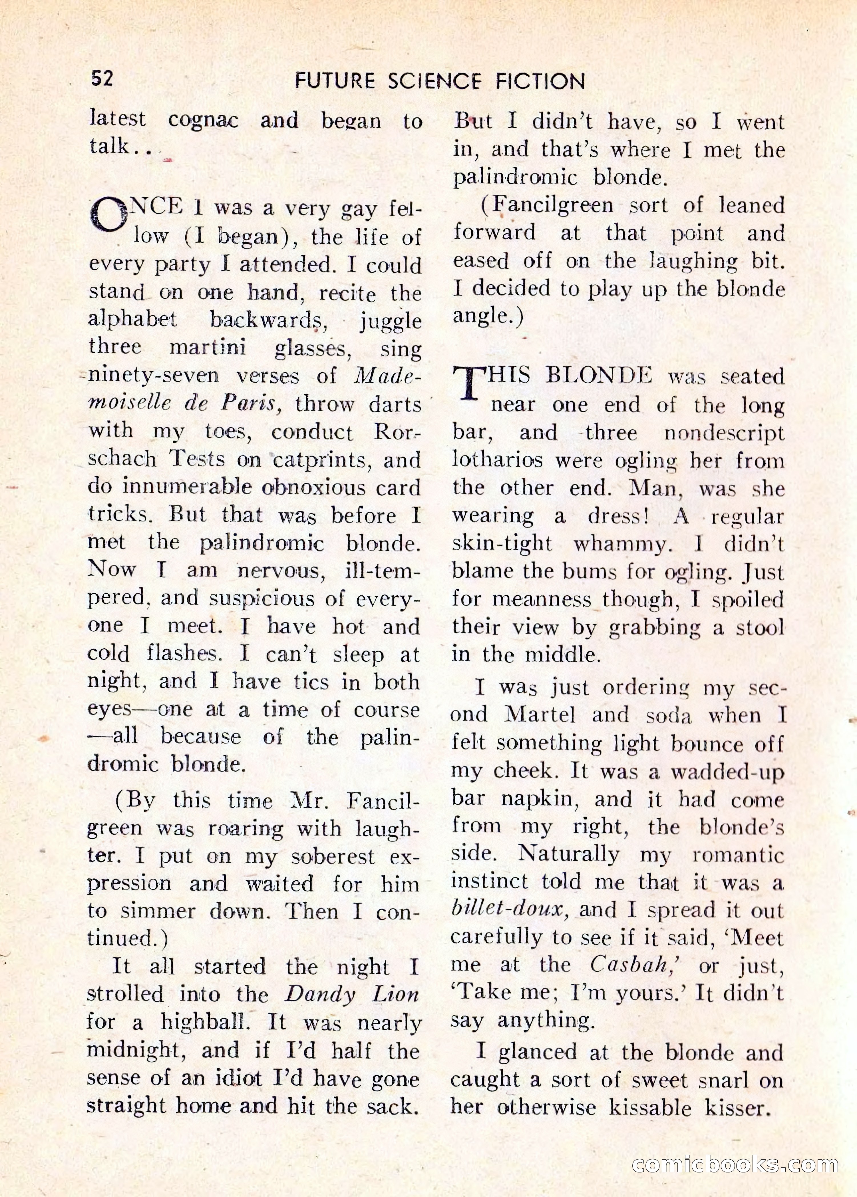 Future Science Fiction #47 — page 53 of 133