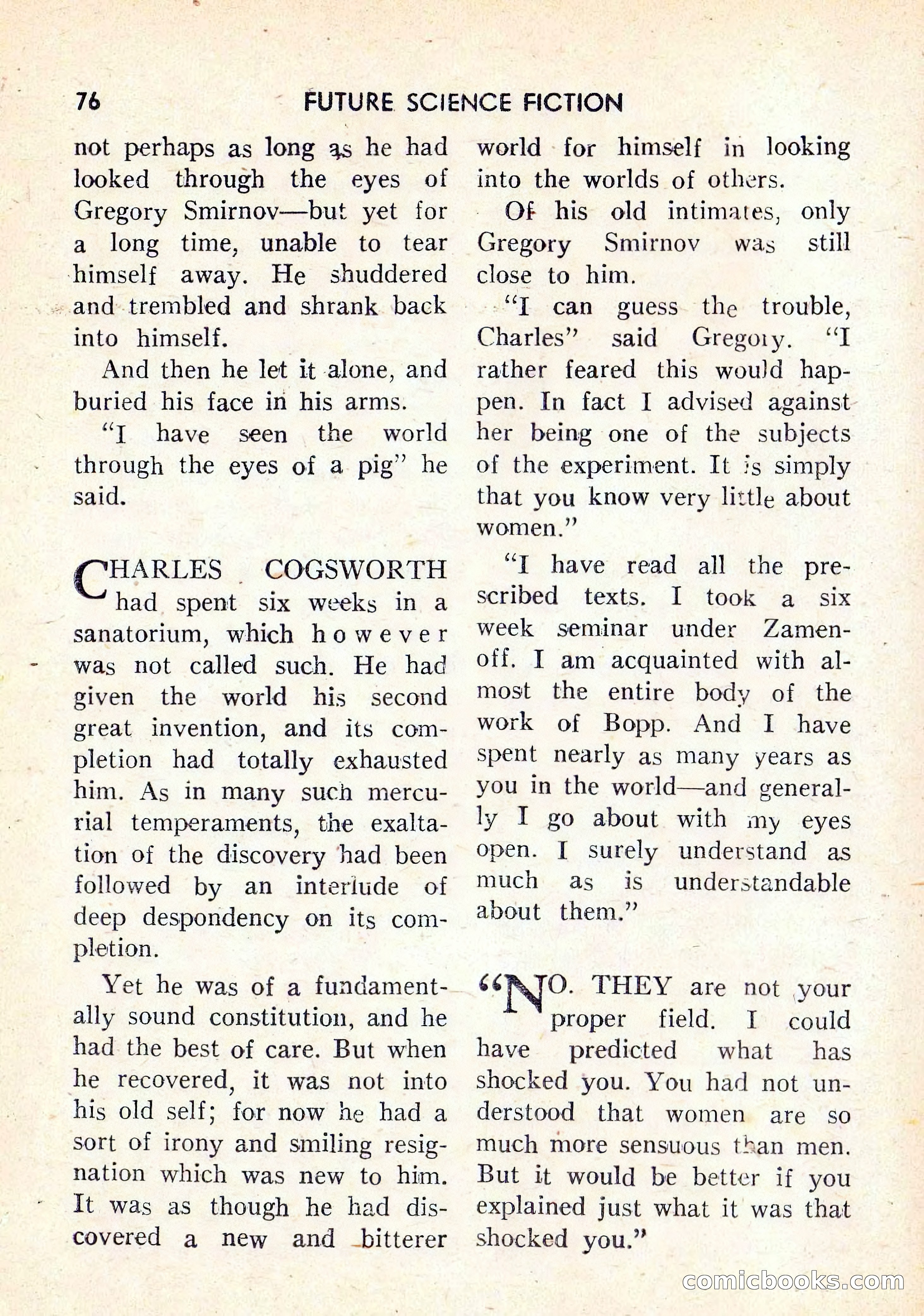 Future Science Fiction #47 — page 77 of 133