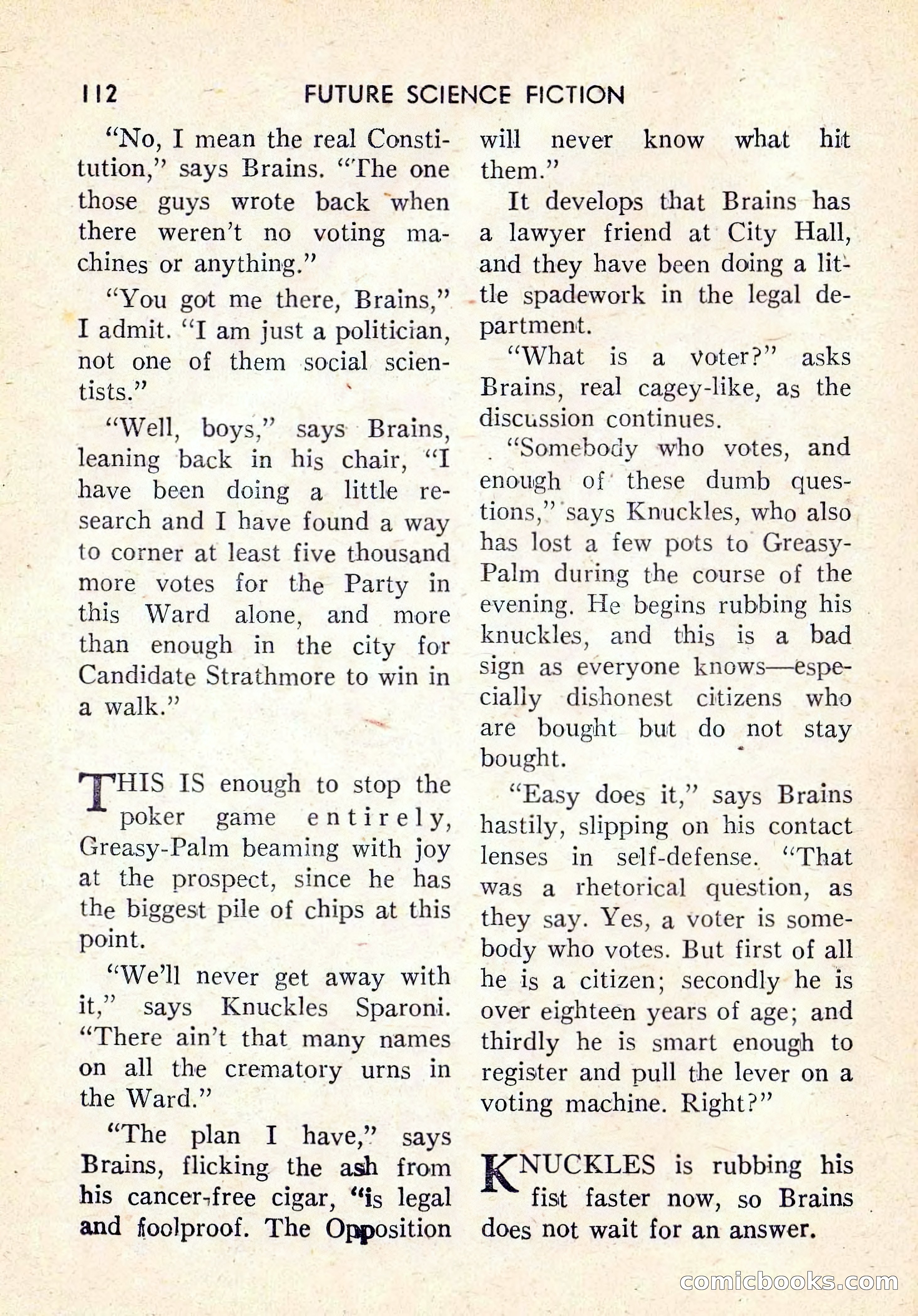 Future Science Fiction #47 — page 113 of 133