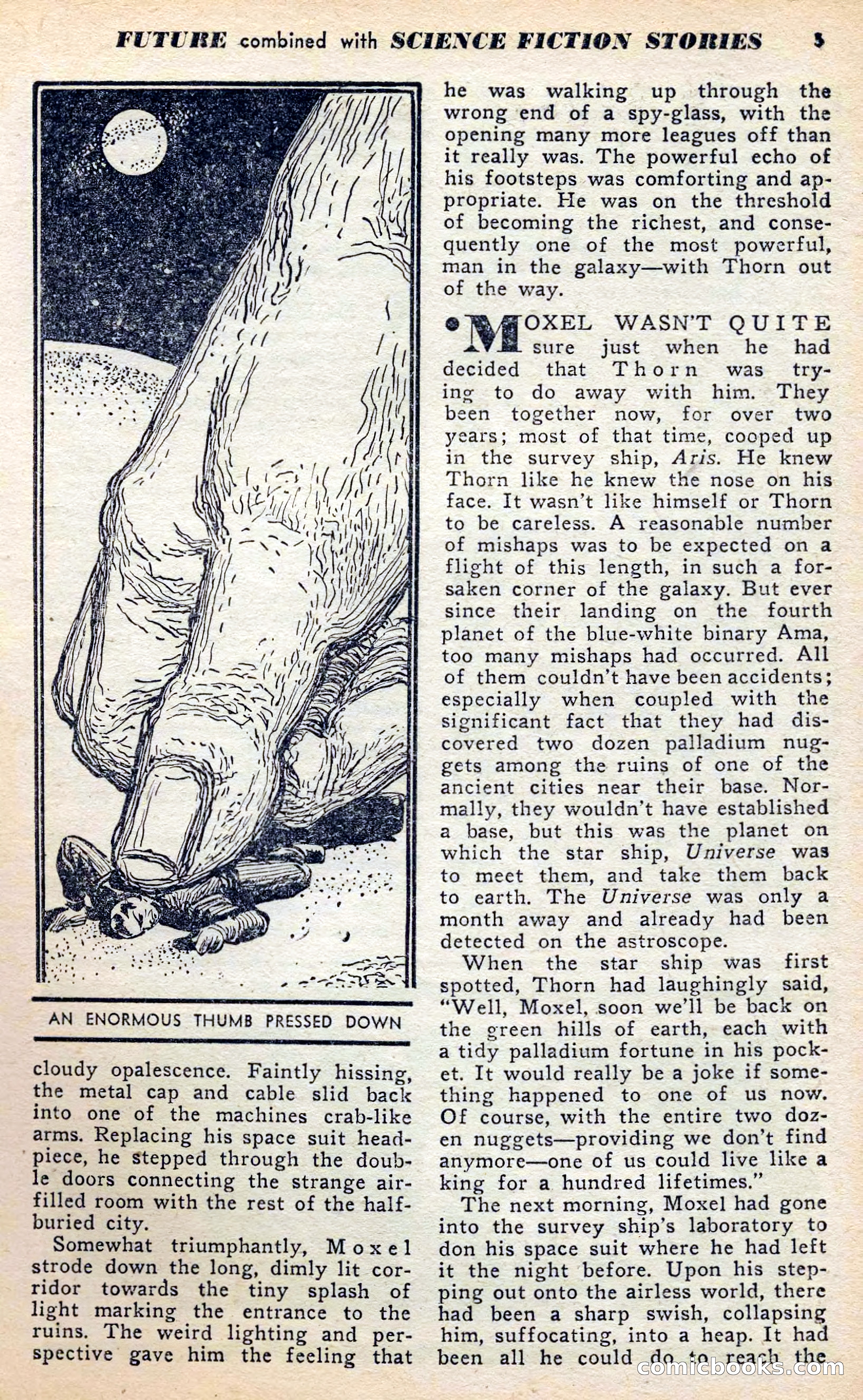 Future Science Fiction, British Edition #6 — page 5 of 102