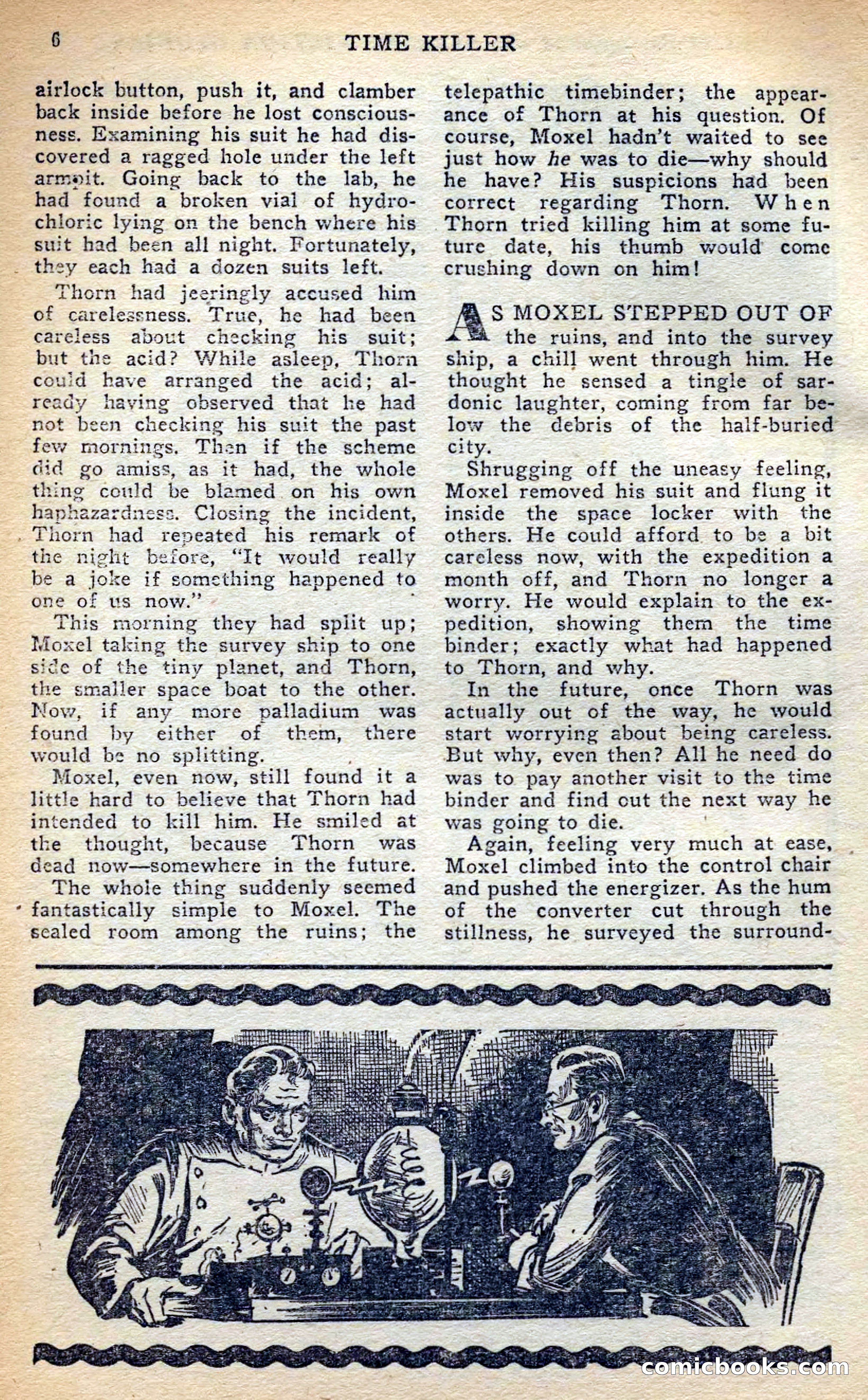 Future Science Fiction, British Edition #6 — page 6 of 102