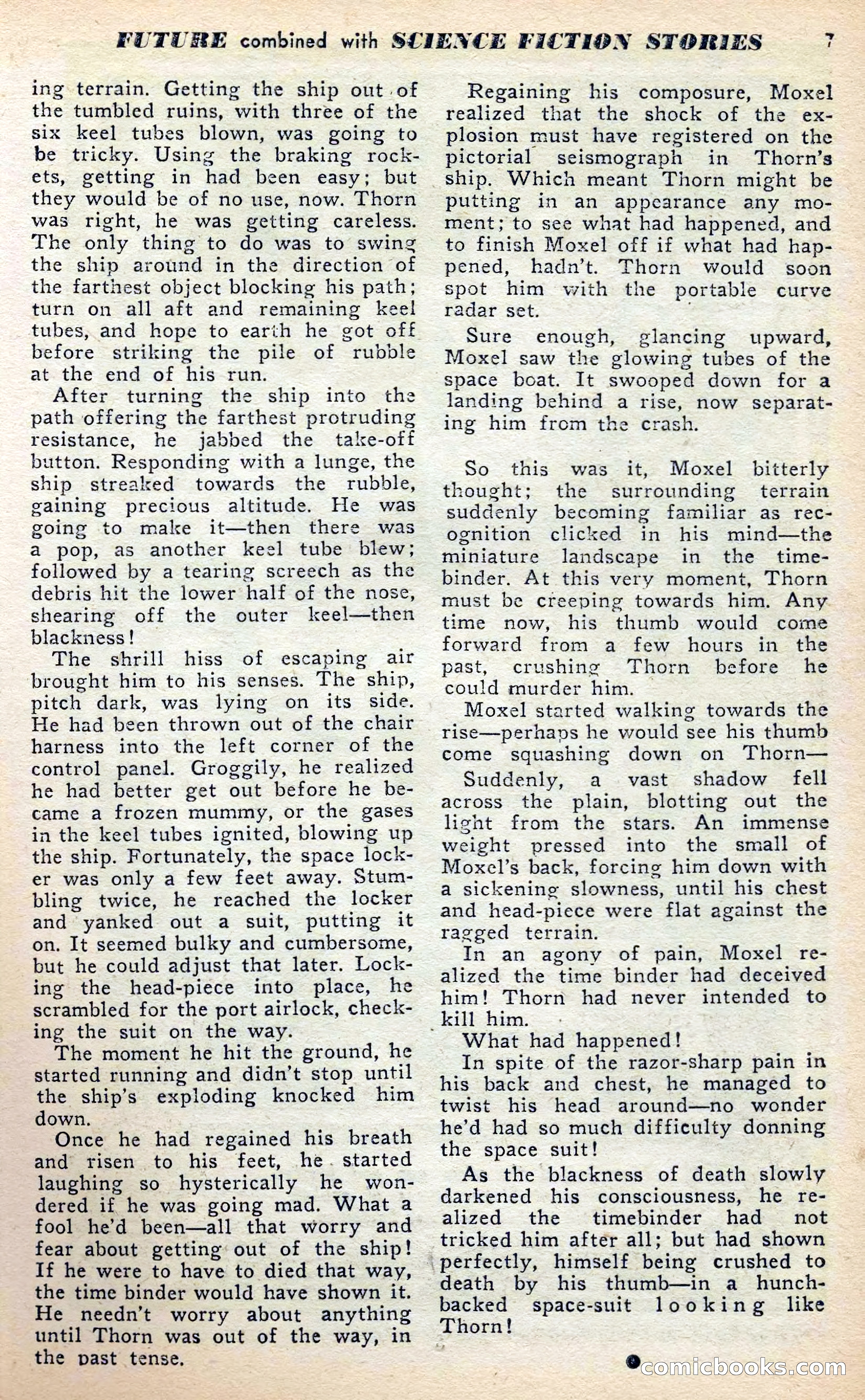 Future Science Fiction, British Edition #6 — page 7 of 102