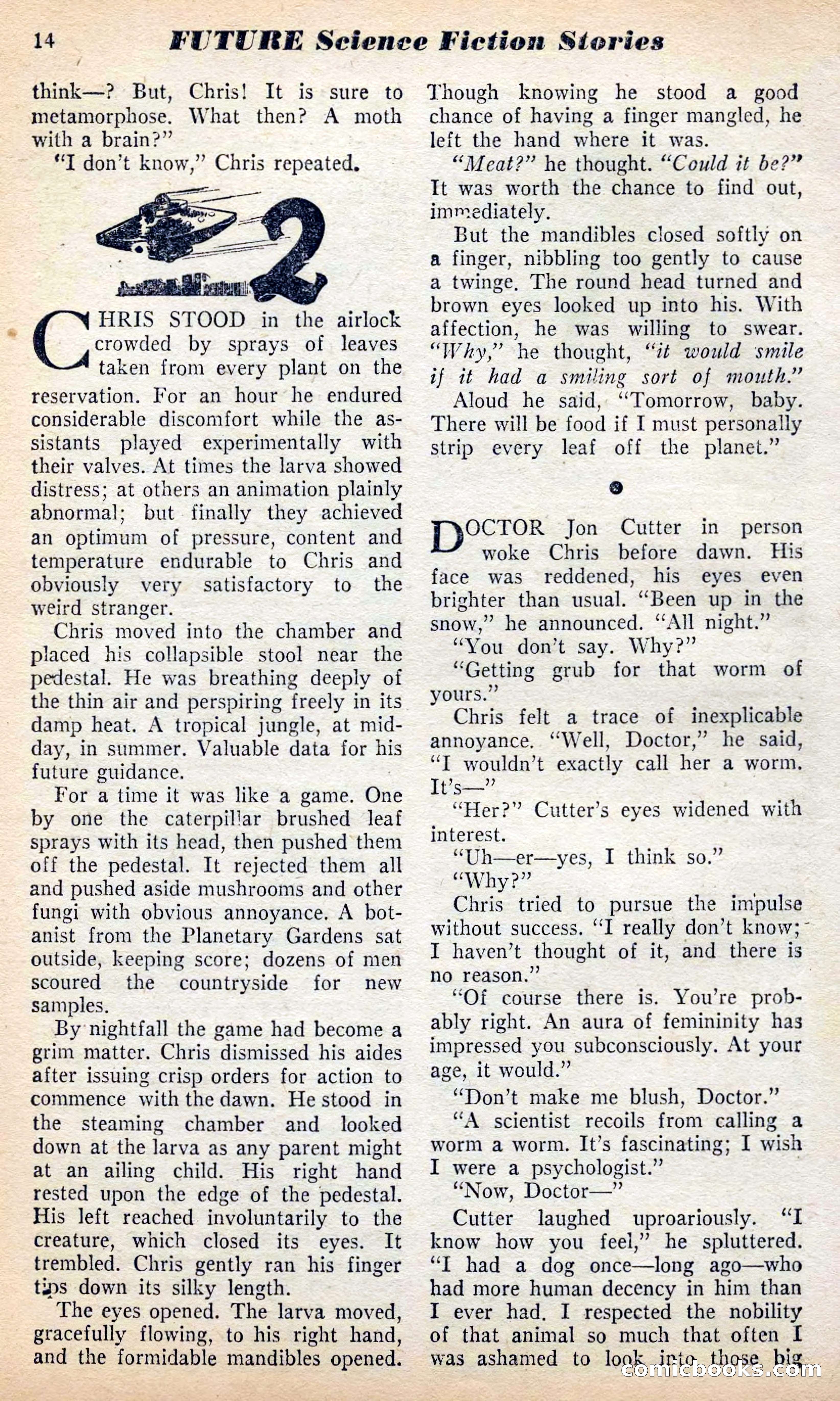 Future Science Fiction, British Edition #6 — page 14 of 102