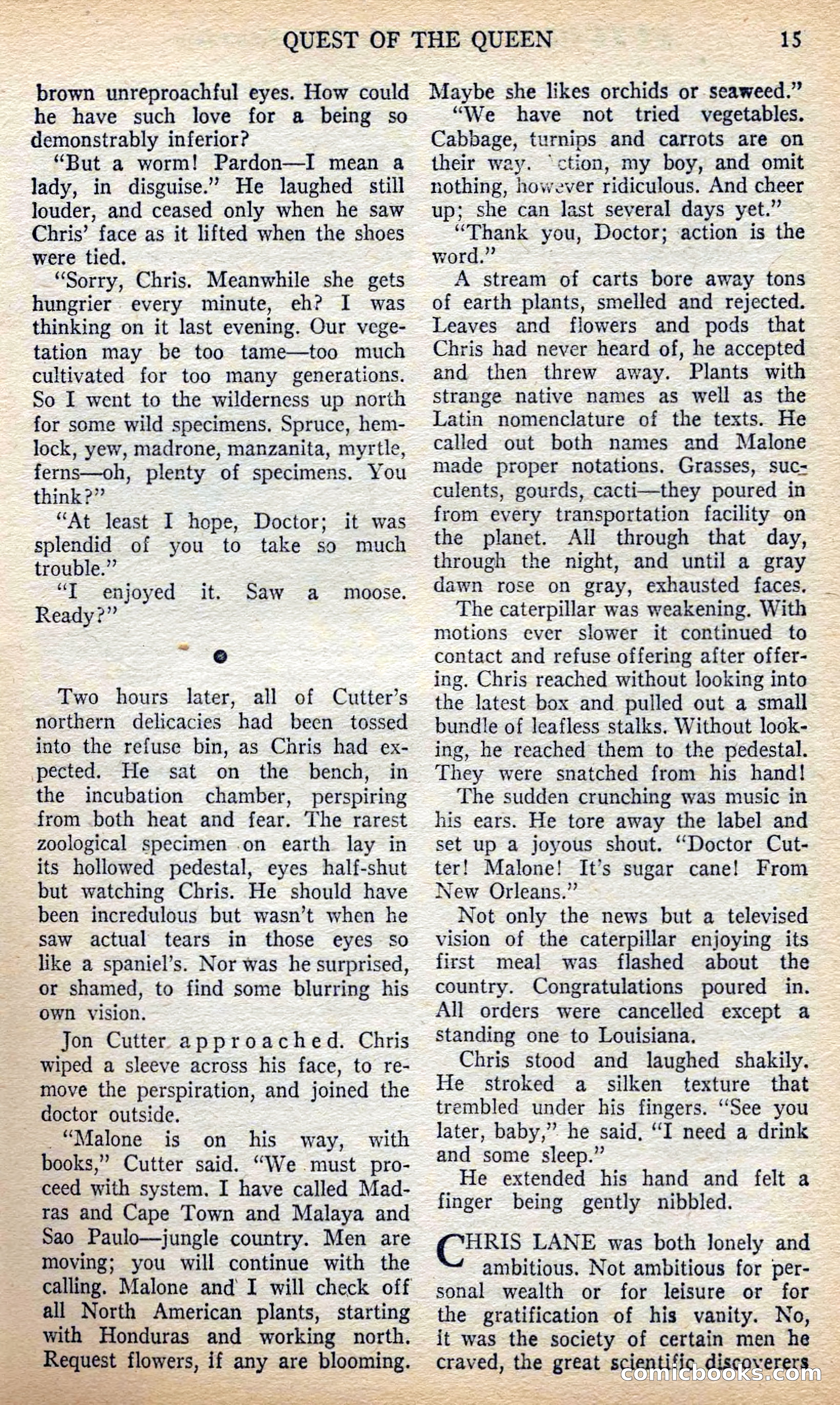 Future Science Fiction, British Edition #6 — page 15 of 102