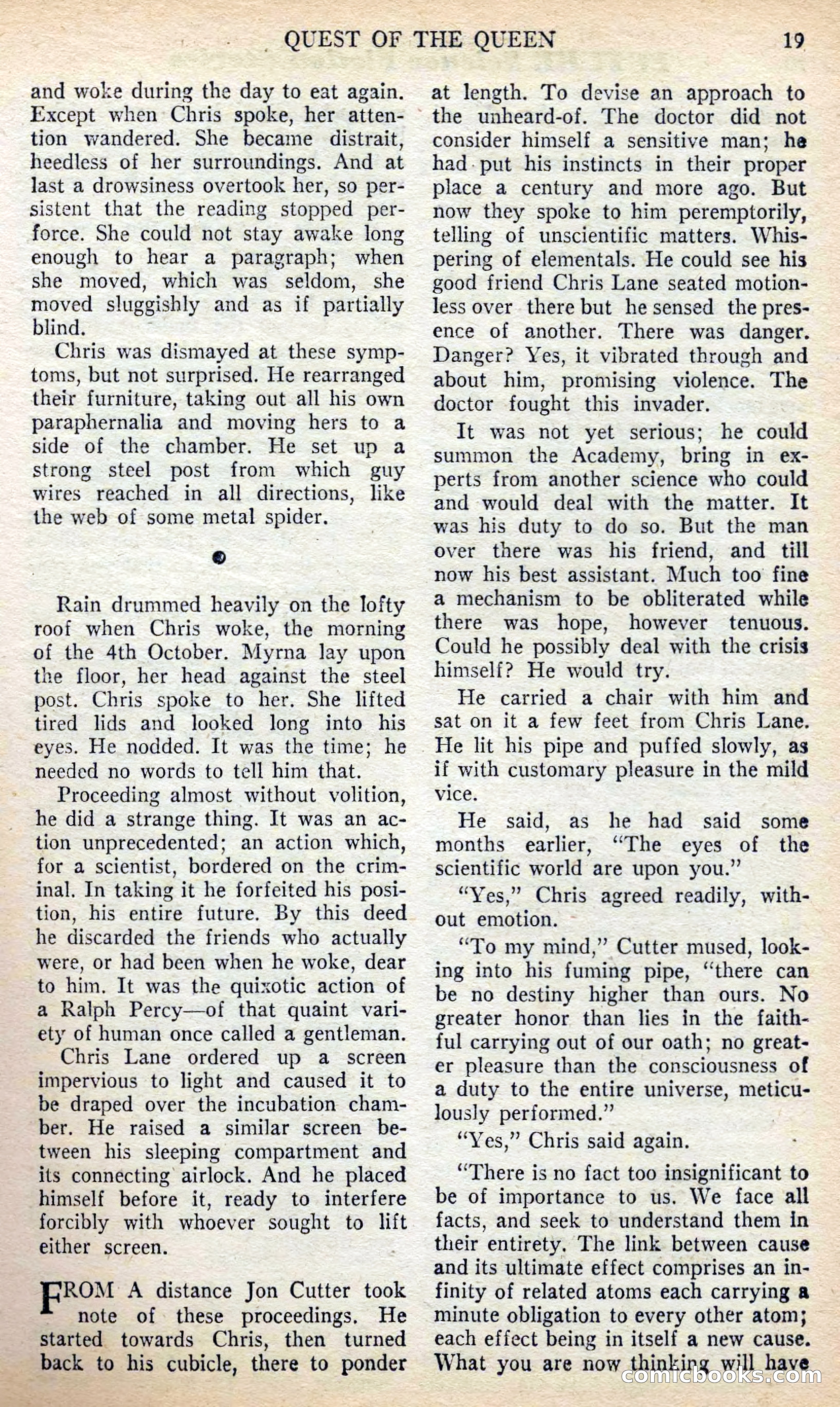 Future Science Fiction, British Edition #6 — page 19 of 102