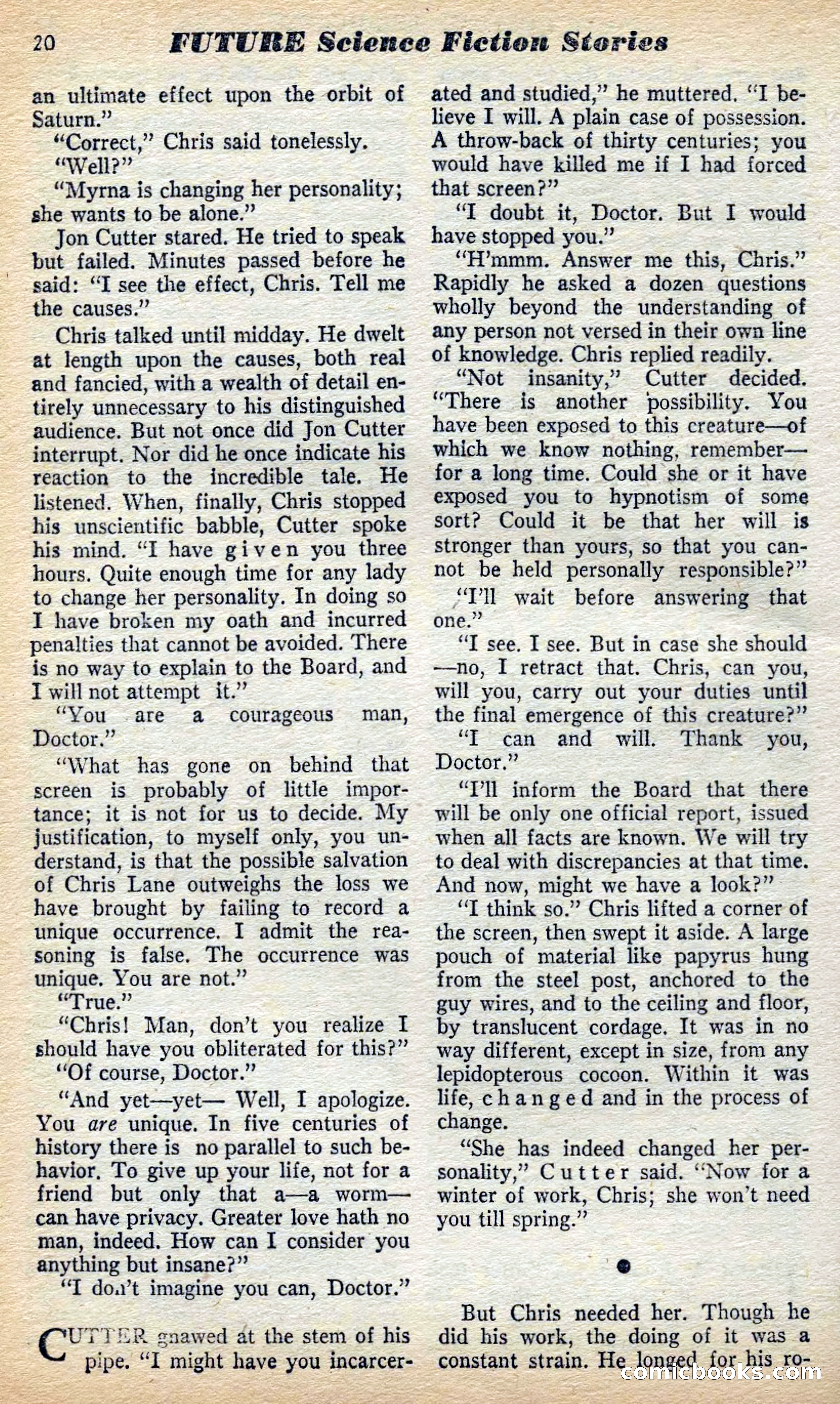 Future Science Fiction, British Edition #6 — page 20 of 102