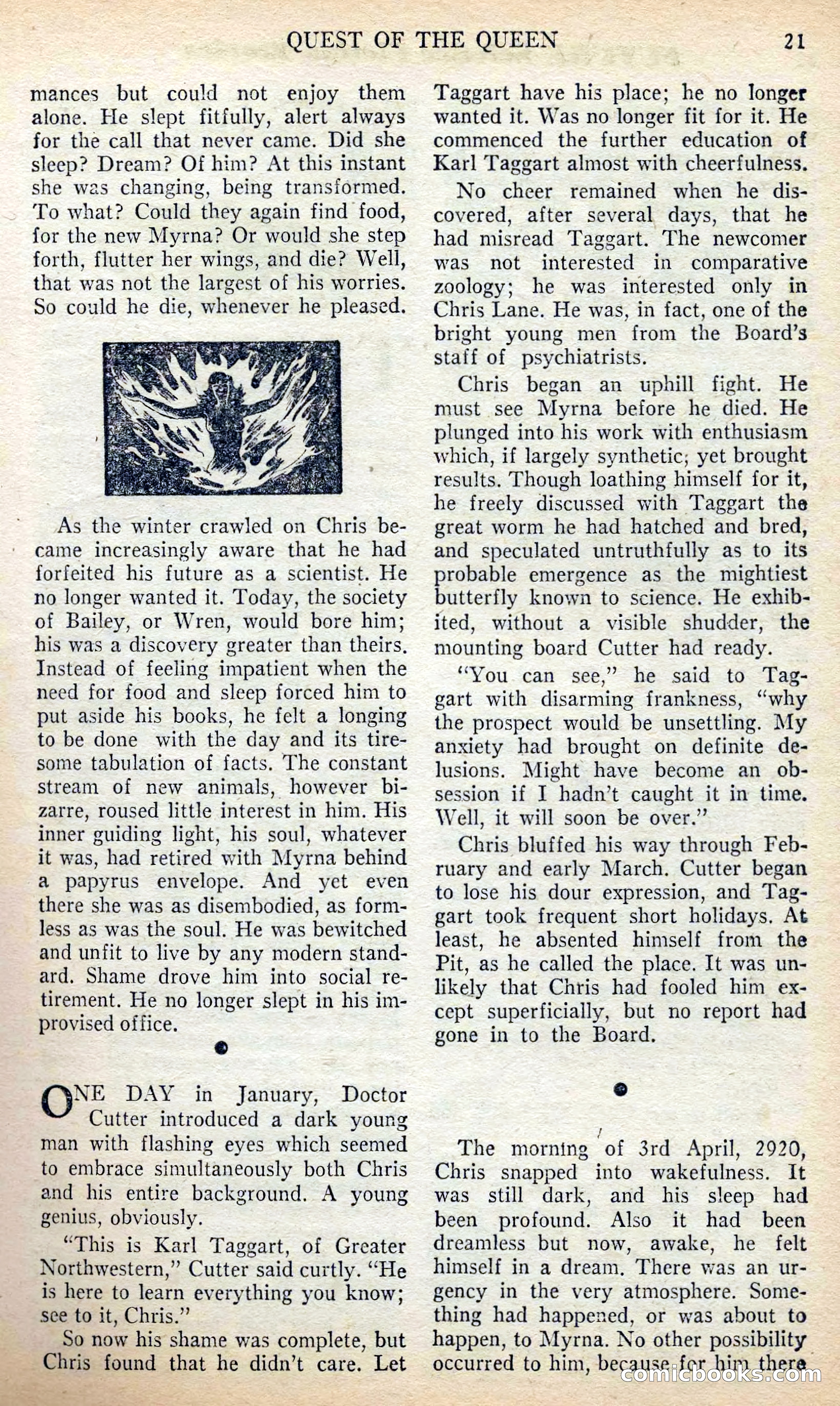 Future Science Fiction, British Edition #6 — page 21 of 102