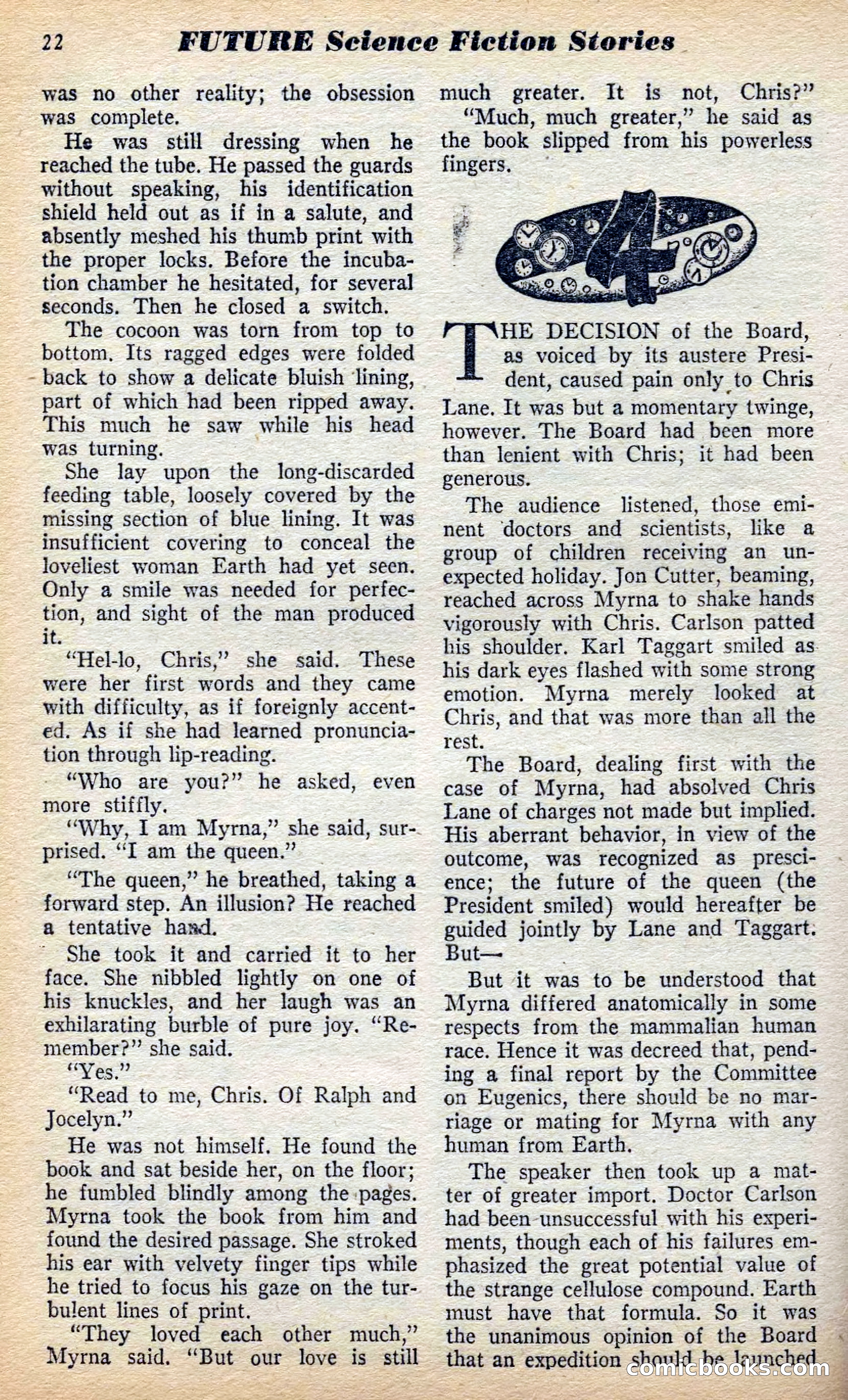 Future Science Fiction, British Edition #6 — page 22 of 102