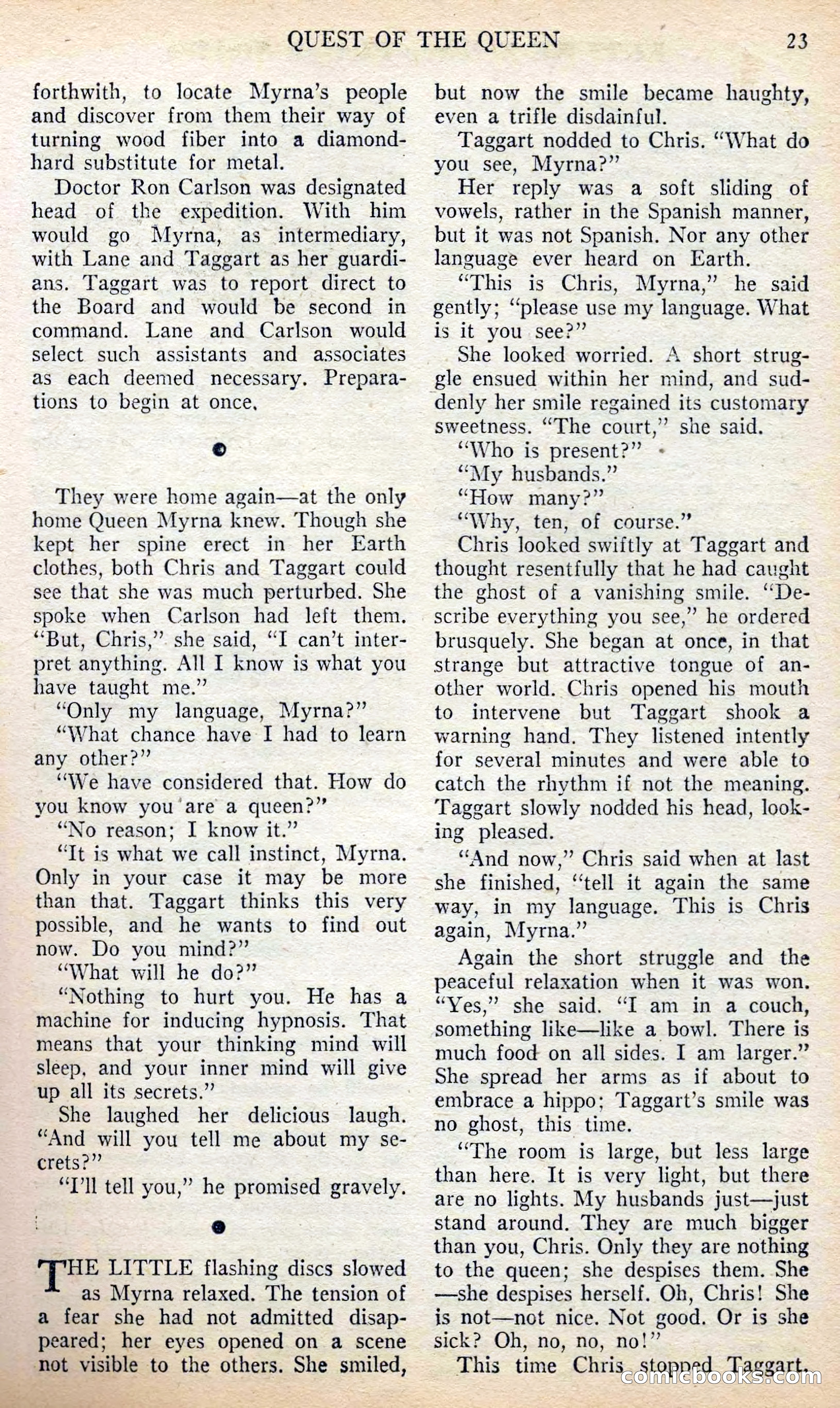 Future Science Fiction, British Edition #6 — page 23 of 102