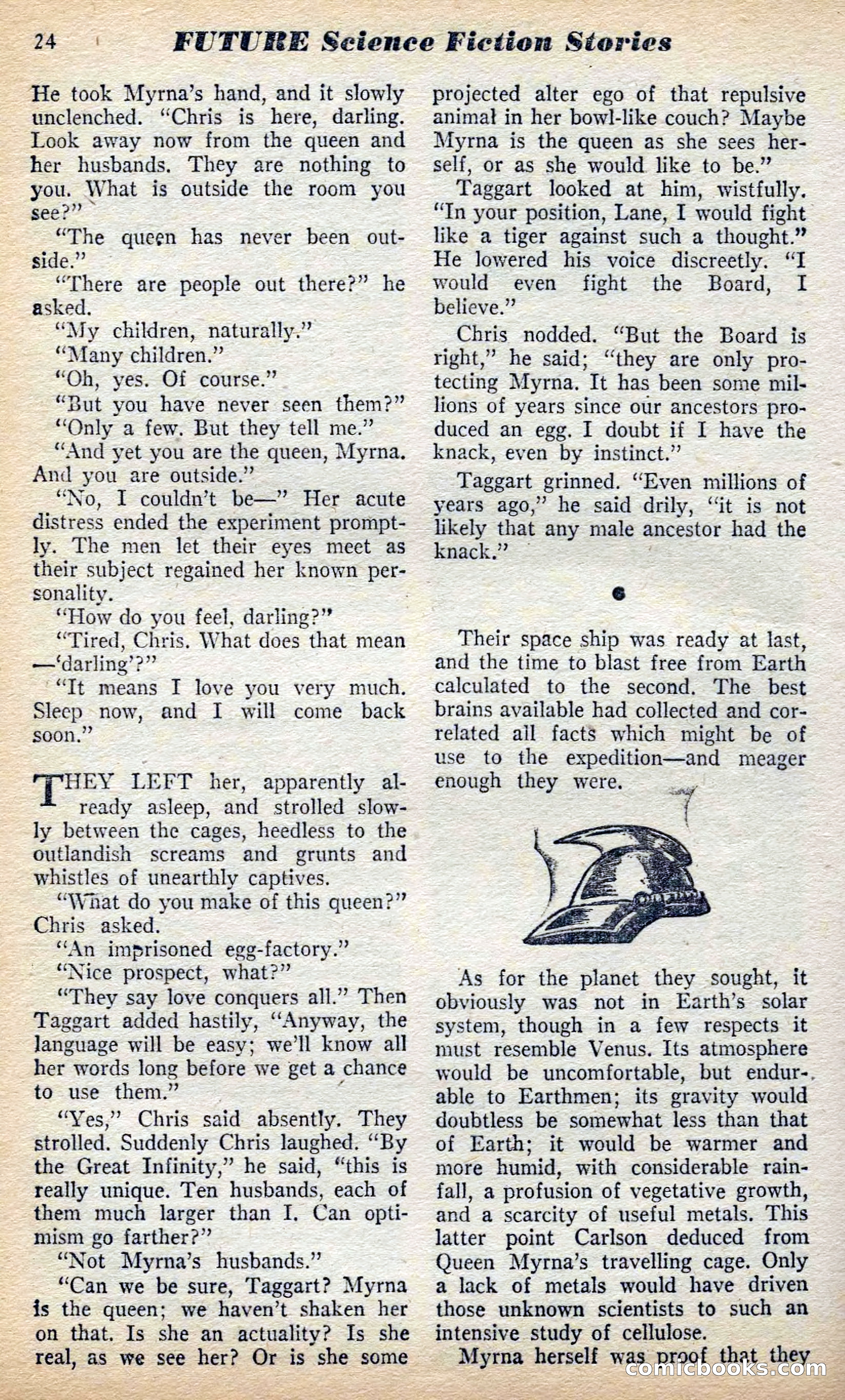 Future Science Fiction, British Edition #6 — page 24 of 102