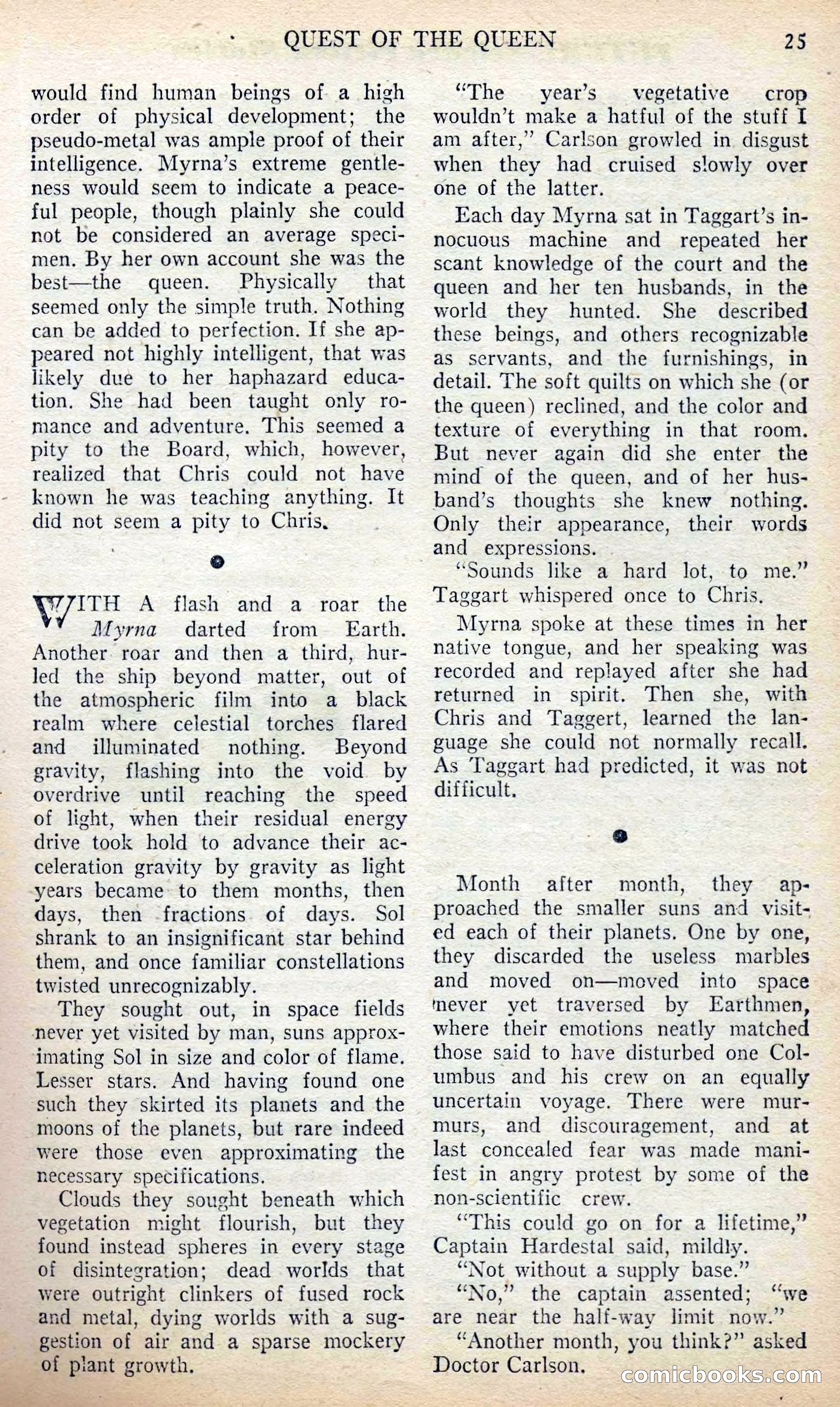 Future Science Fiction, British Edition #6 — page 25 of 102