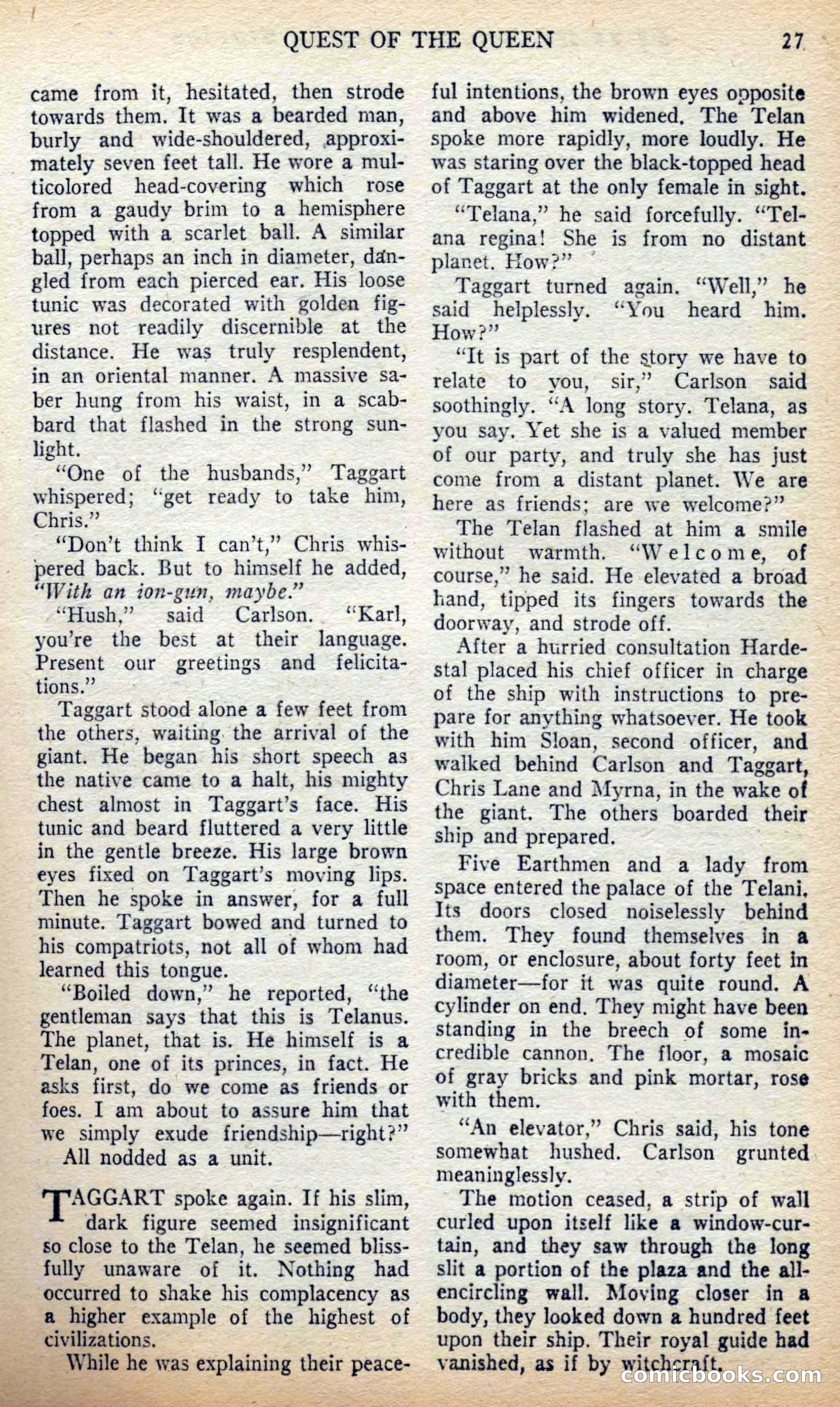 Future Science Fiction, British Edition #6 — page 27 of 102