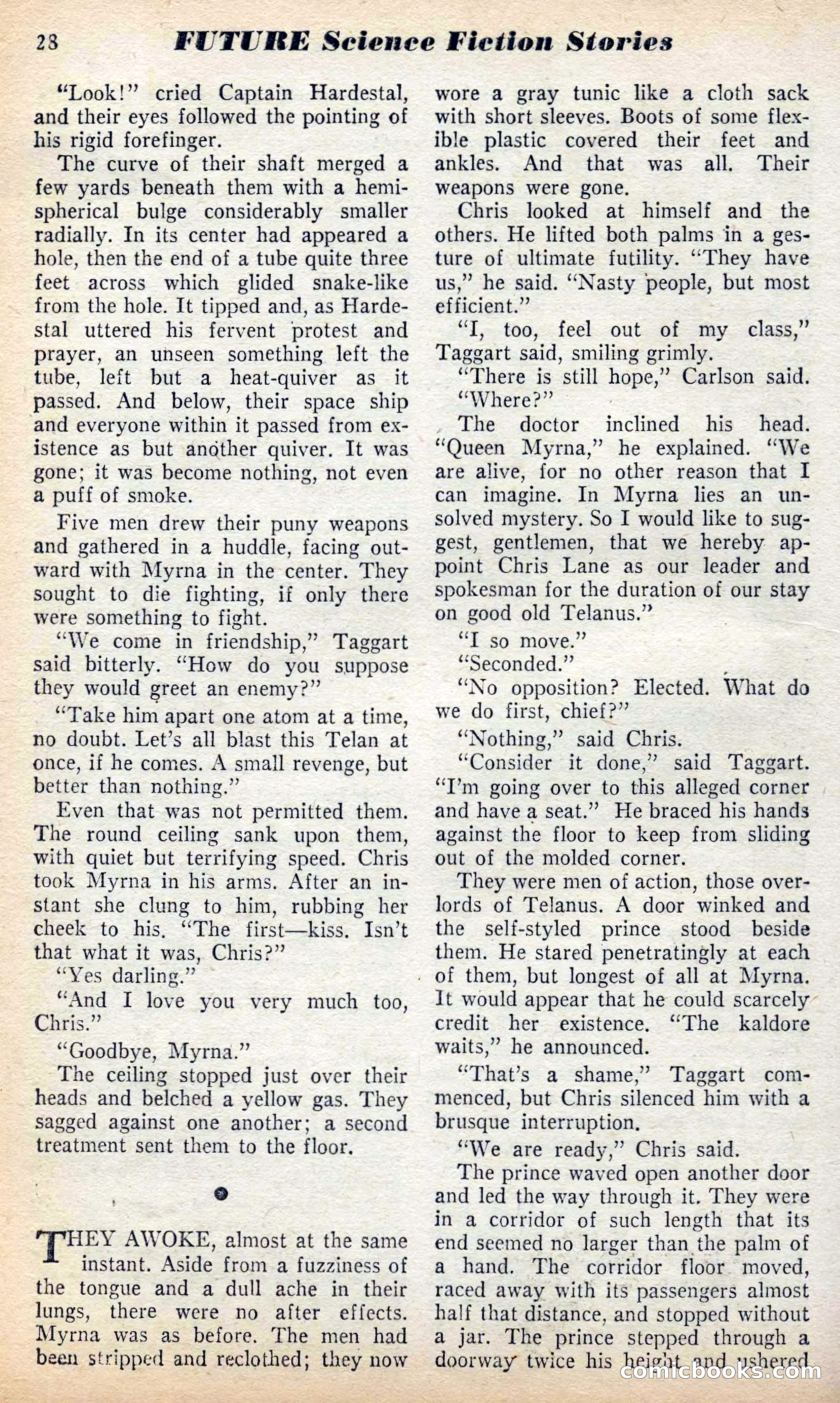 Future Science Fiction, British Edition #6 — page 28 of 102