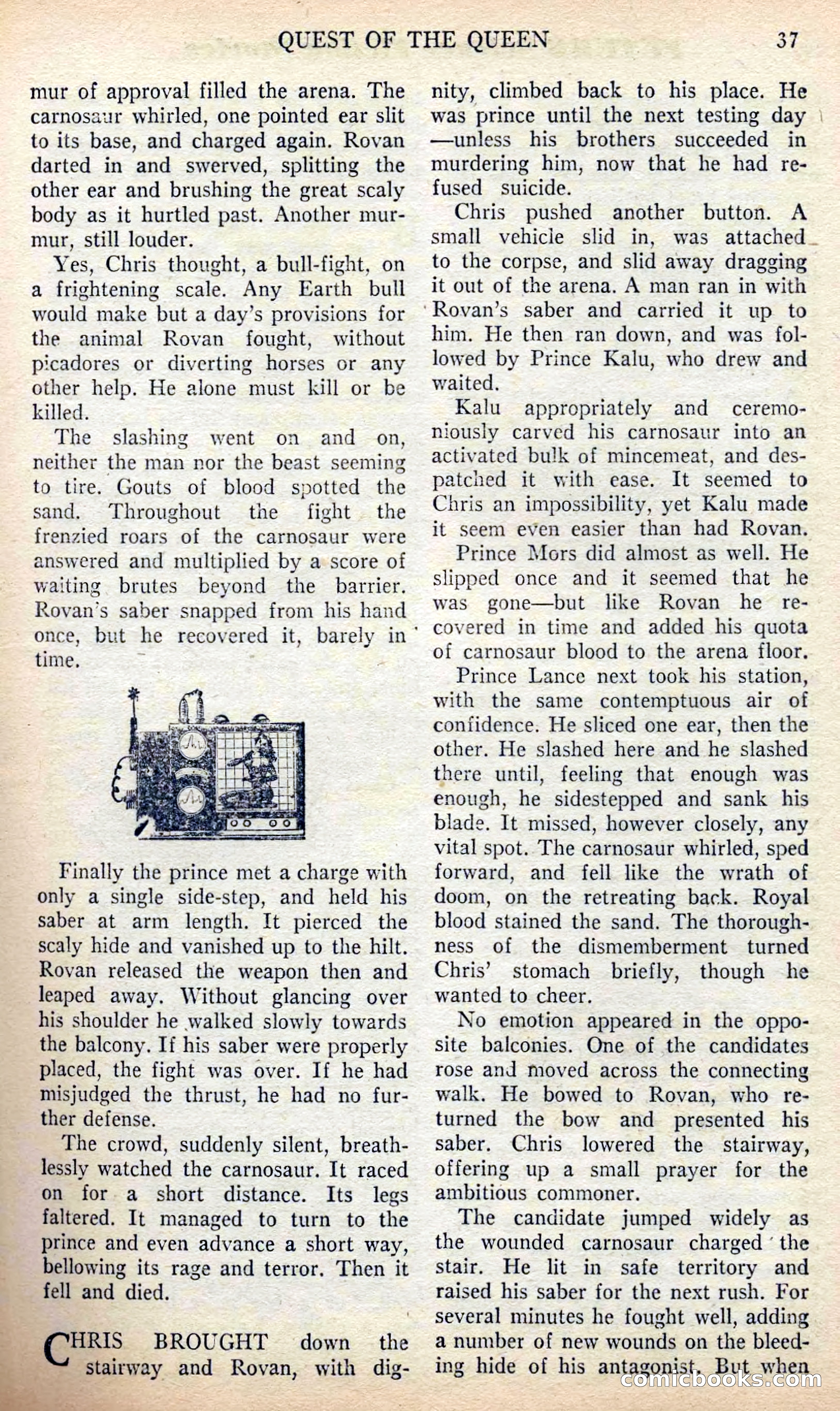 Future Science Fiction, British Edition #6 — page 37 of 102