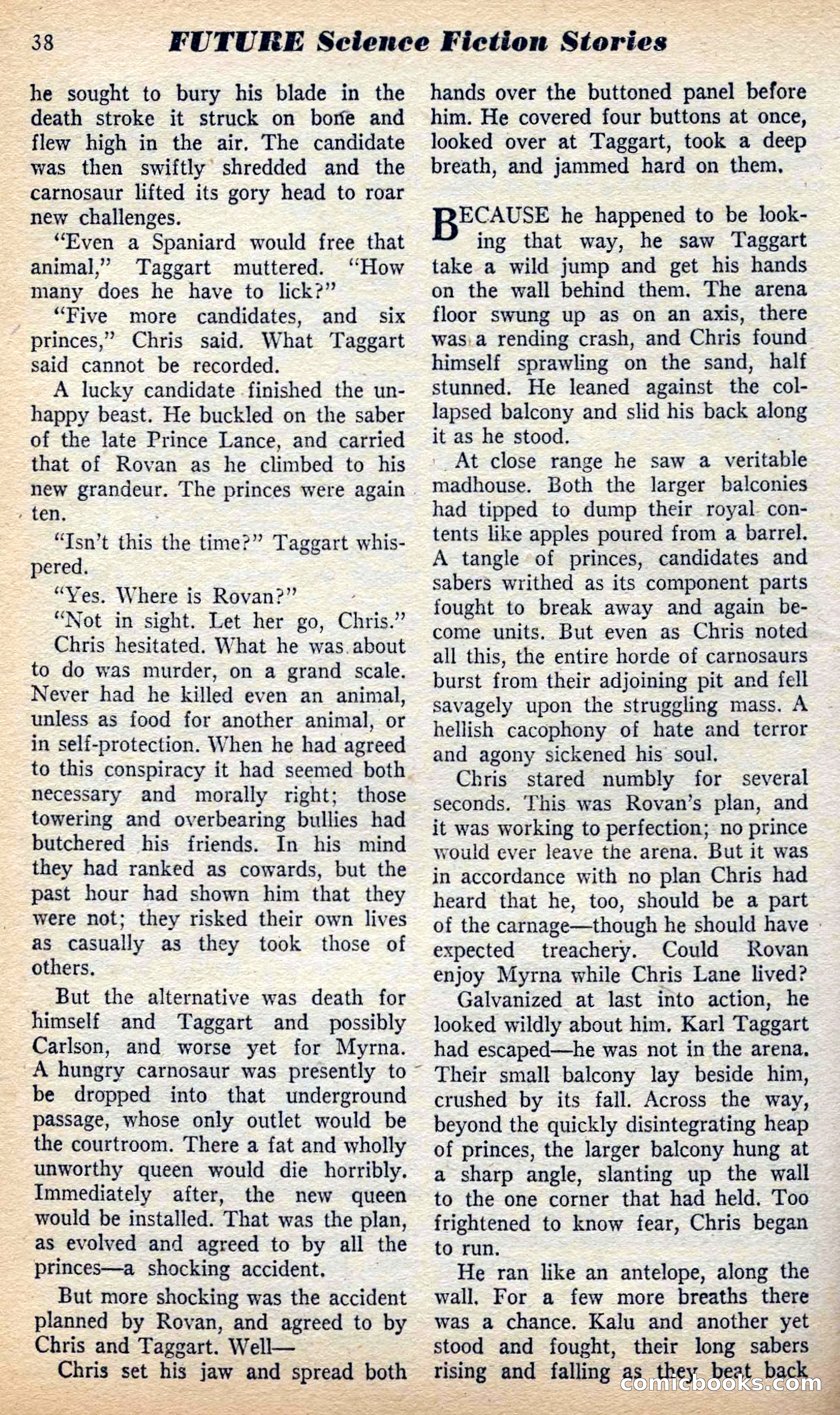 Future Science Fiction, British Edition #6 — page 38 of 102