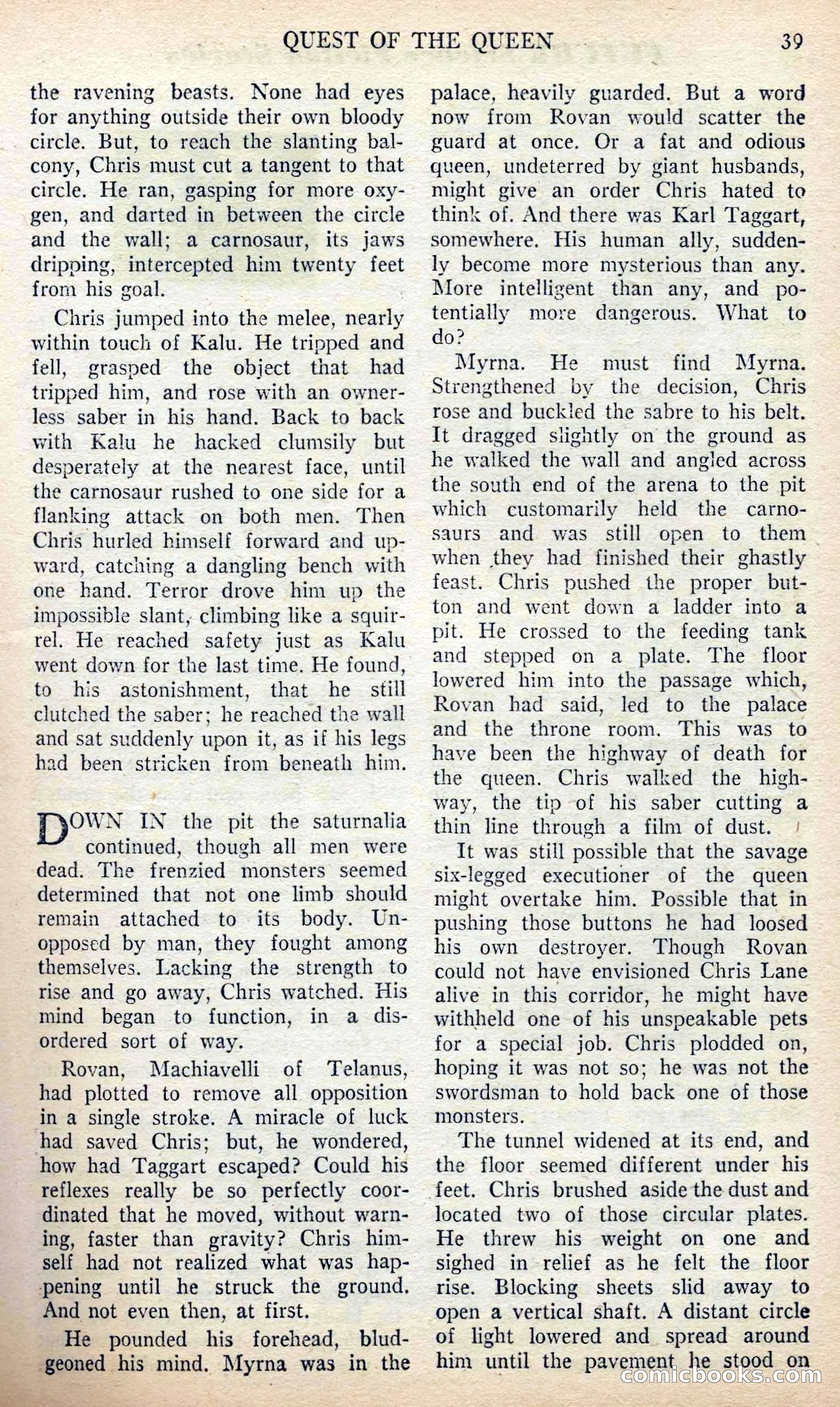 Future Science Fiction, British Edition #6 — page 39 of 102