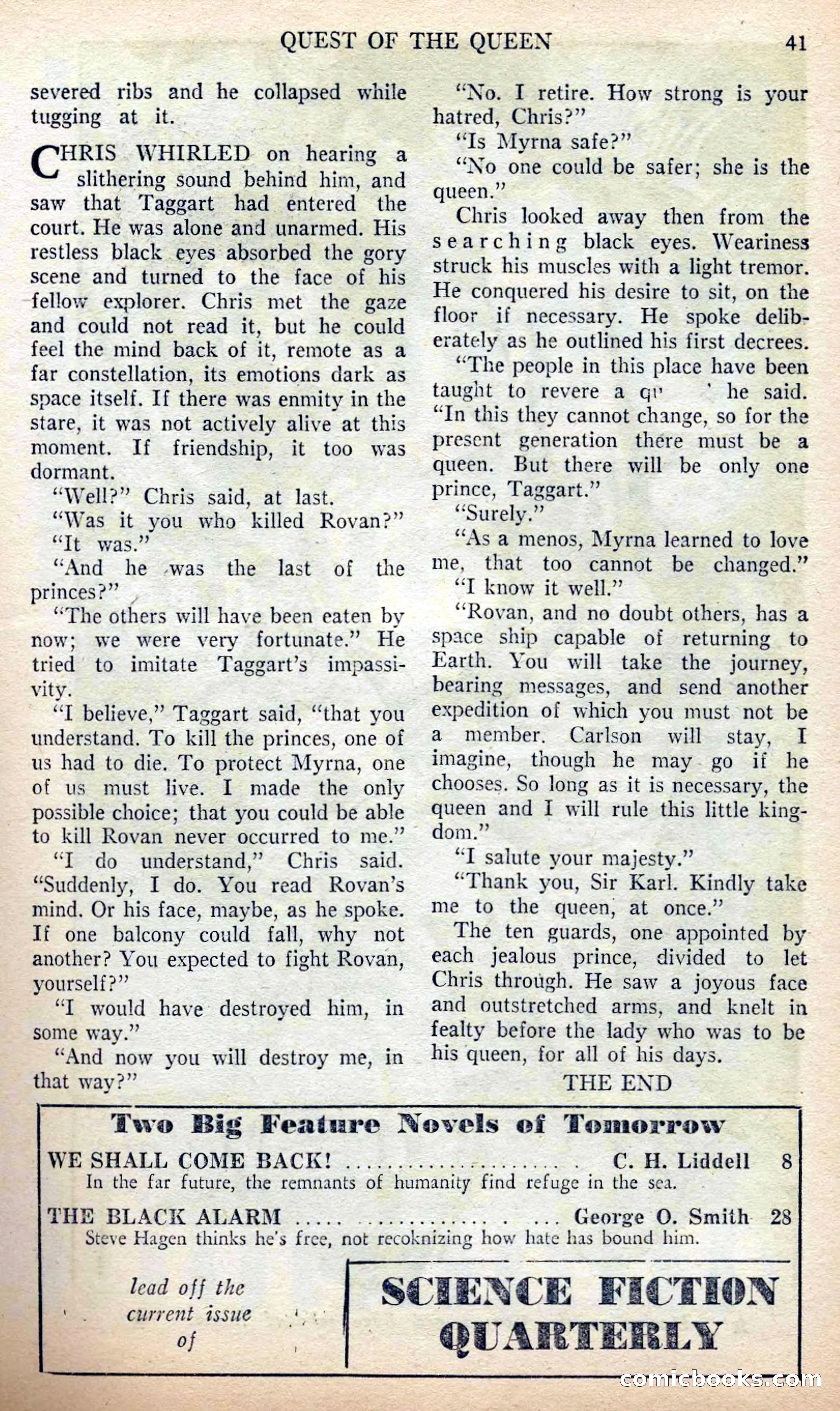 Future Science Fiction, British Edition #6 — page 42 of 102