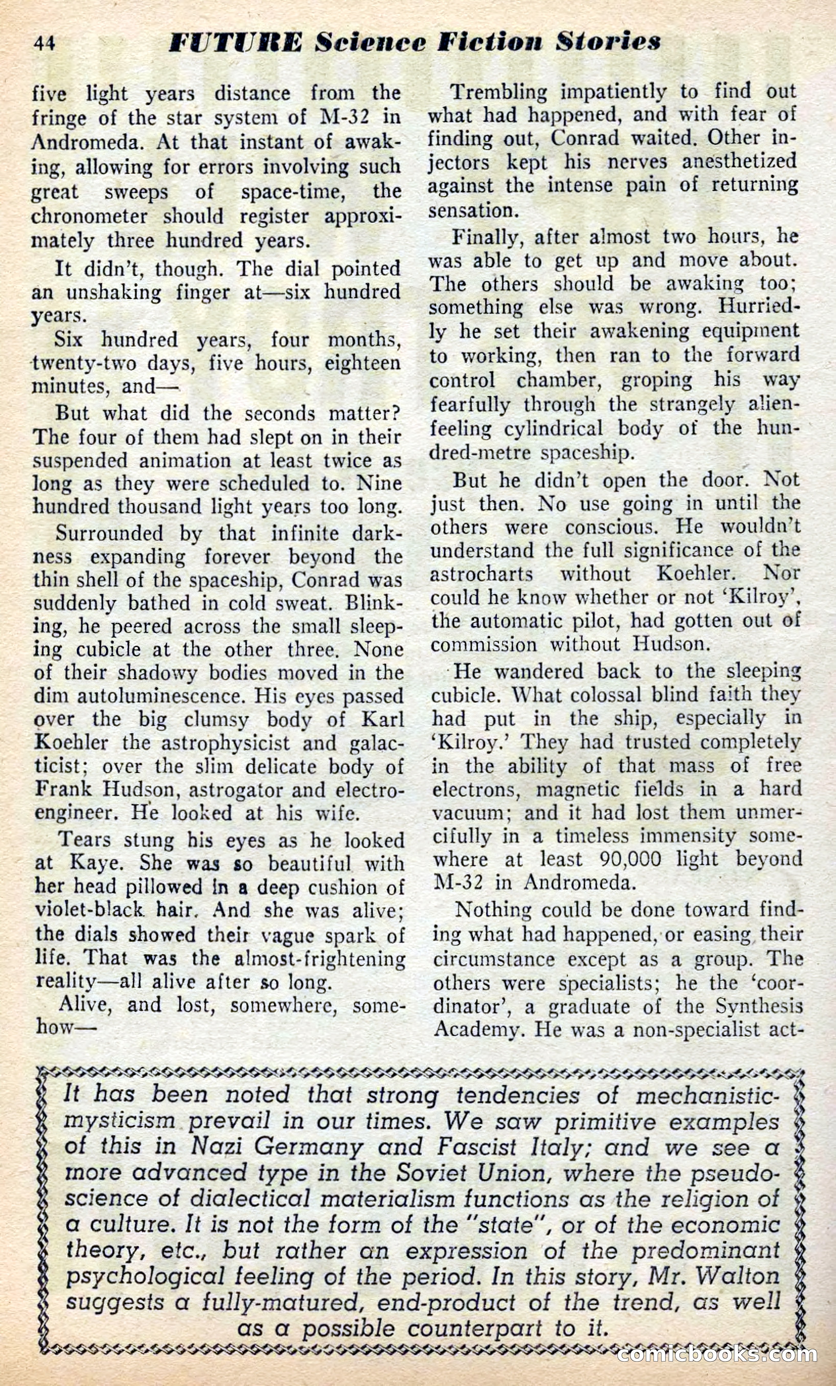 Future Science Fiction, British Edition #6 — page 45 of 102