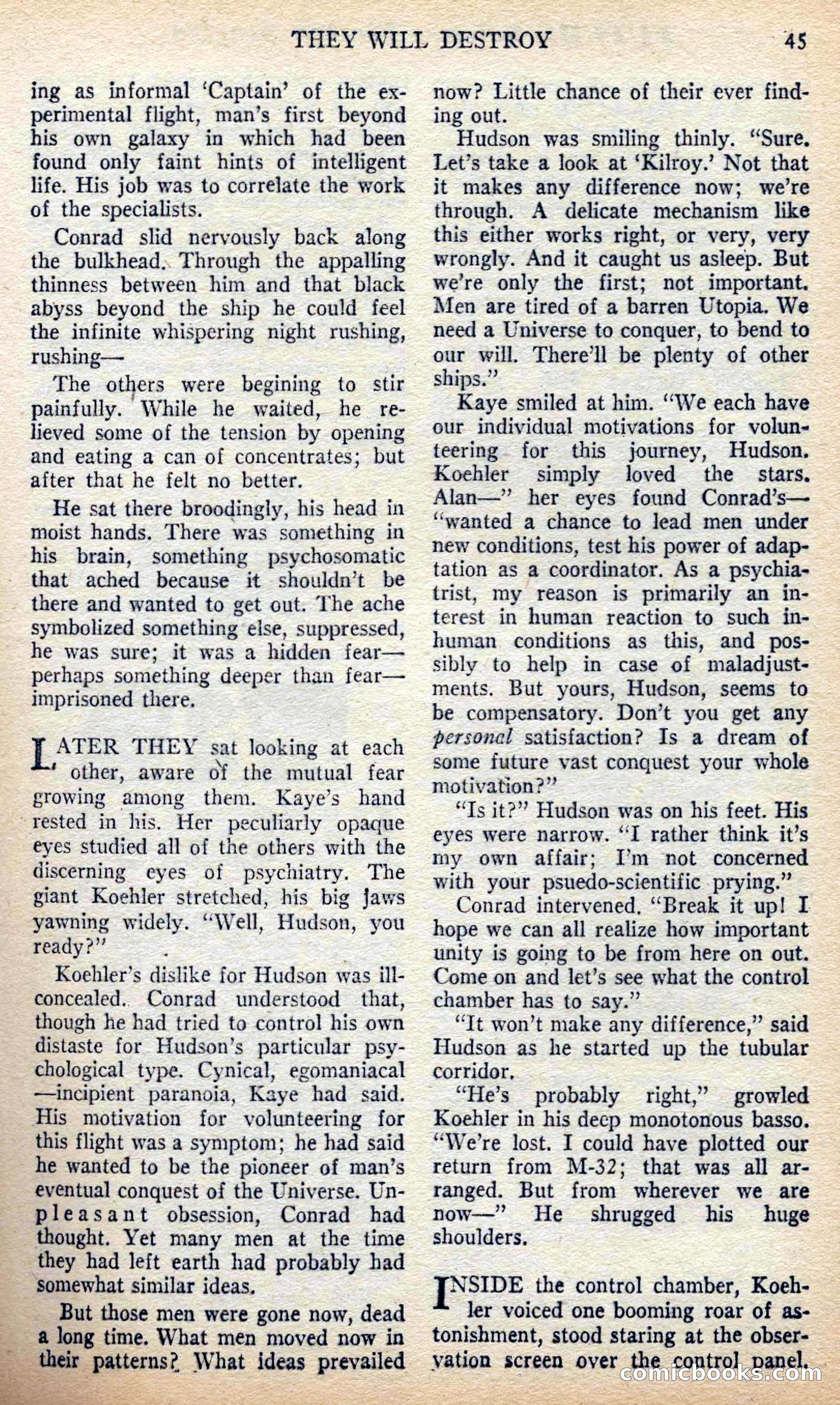 Future Science Fiction, British Edition #6 — page 46 of 102