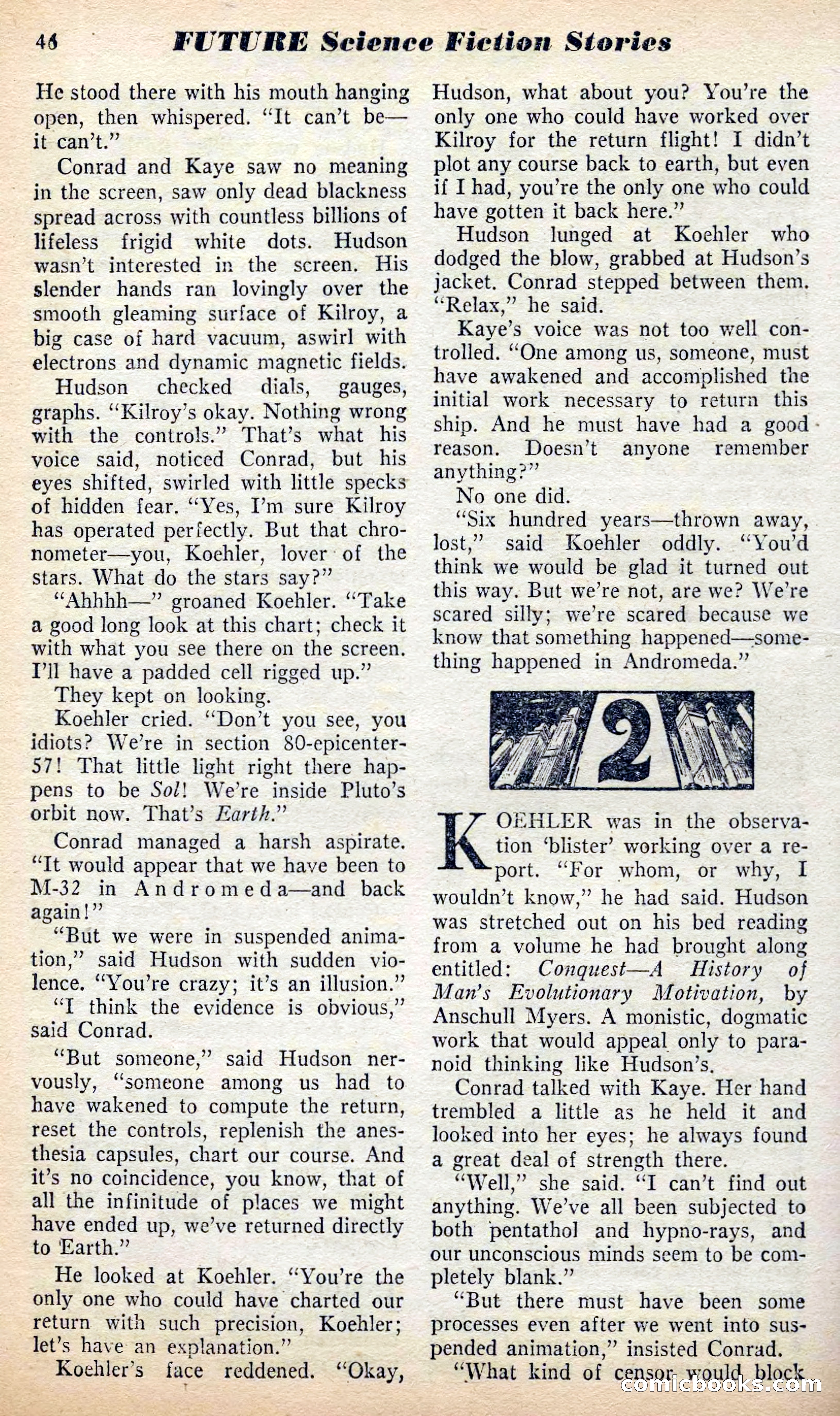 Future Science Fiction, British Edition #6 — page 47 of 102