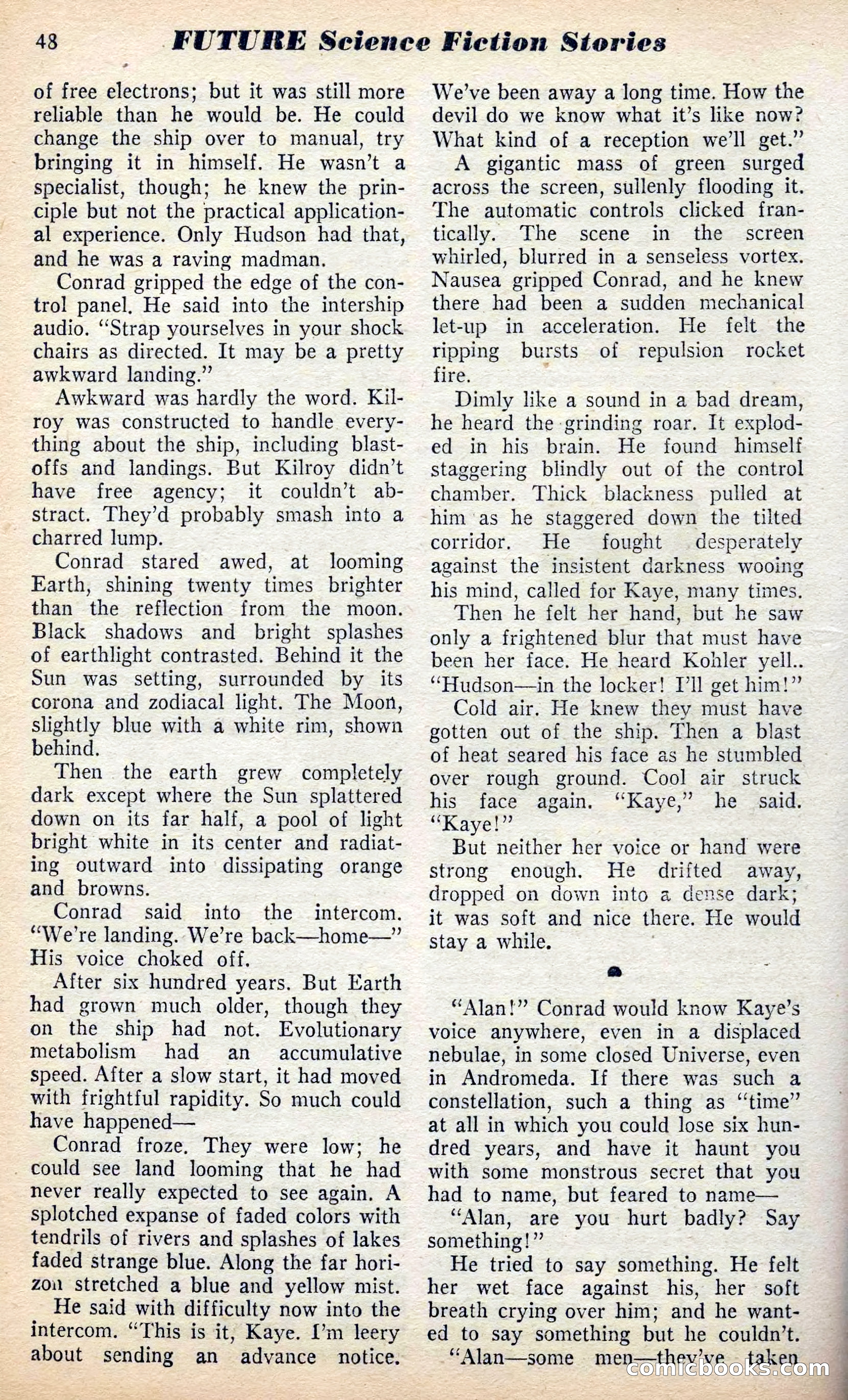 Future Science Fiction, British Edition #6 — page 49 of 102
