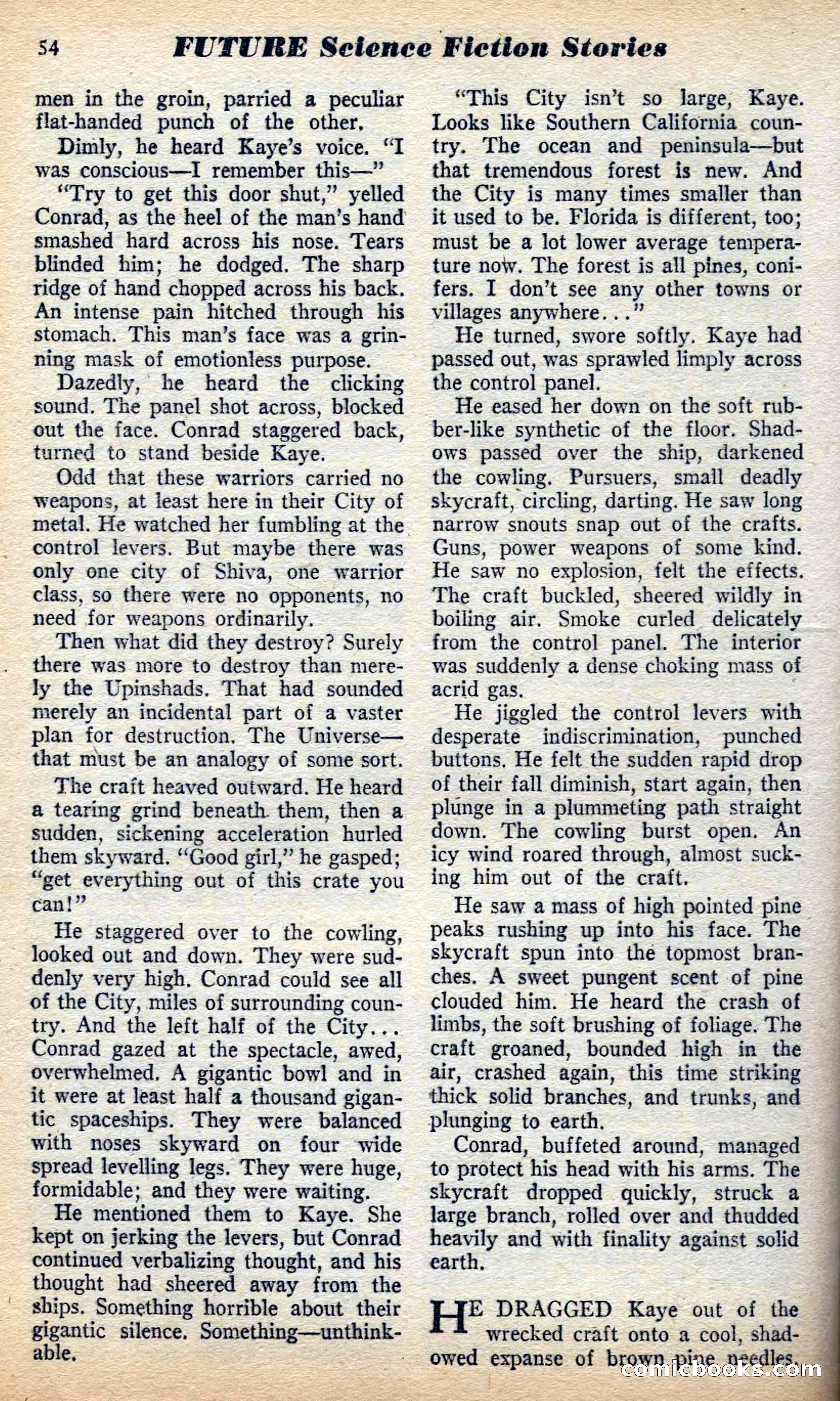 Future Science Fiction, British Edition #6 — page 55 of 102